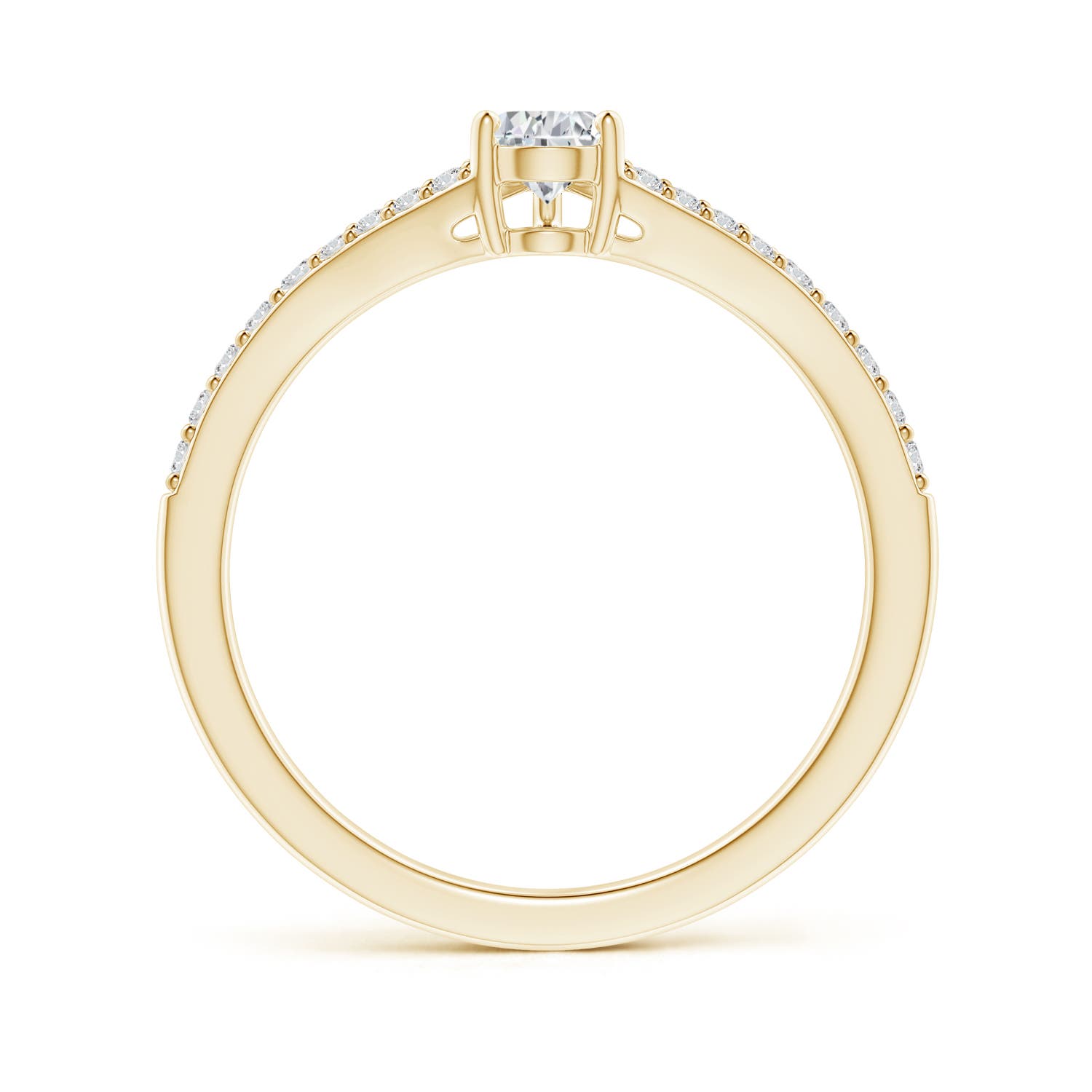 H, SI2 / 0.63 CT / 14 KT Yellow Gold