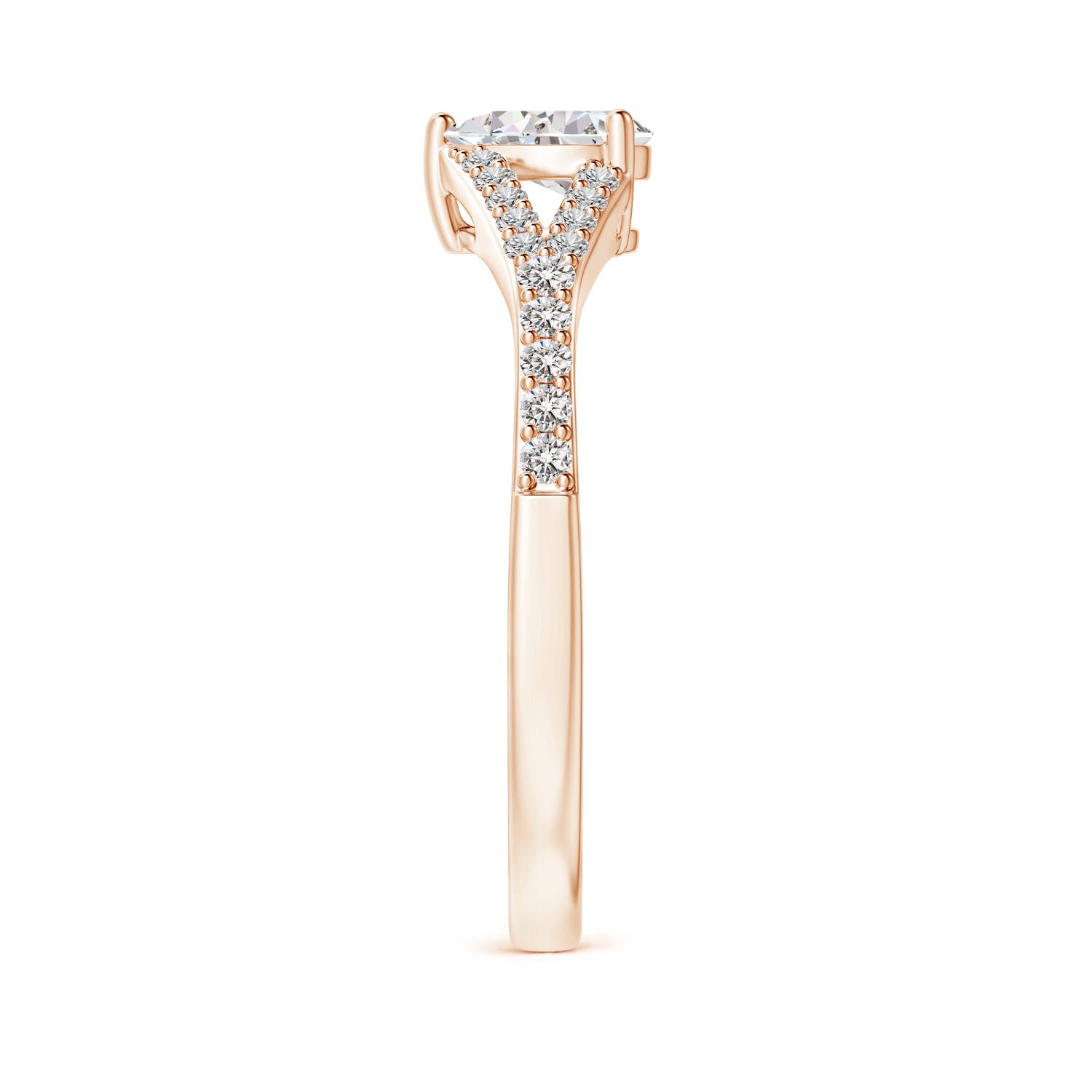 I-J, I1-I2 / 0.63 CT / 14 KT Rose Gold