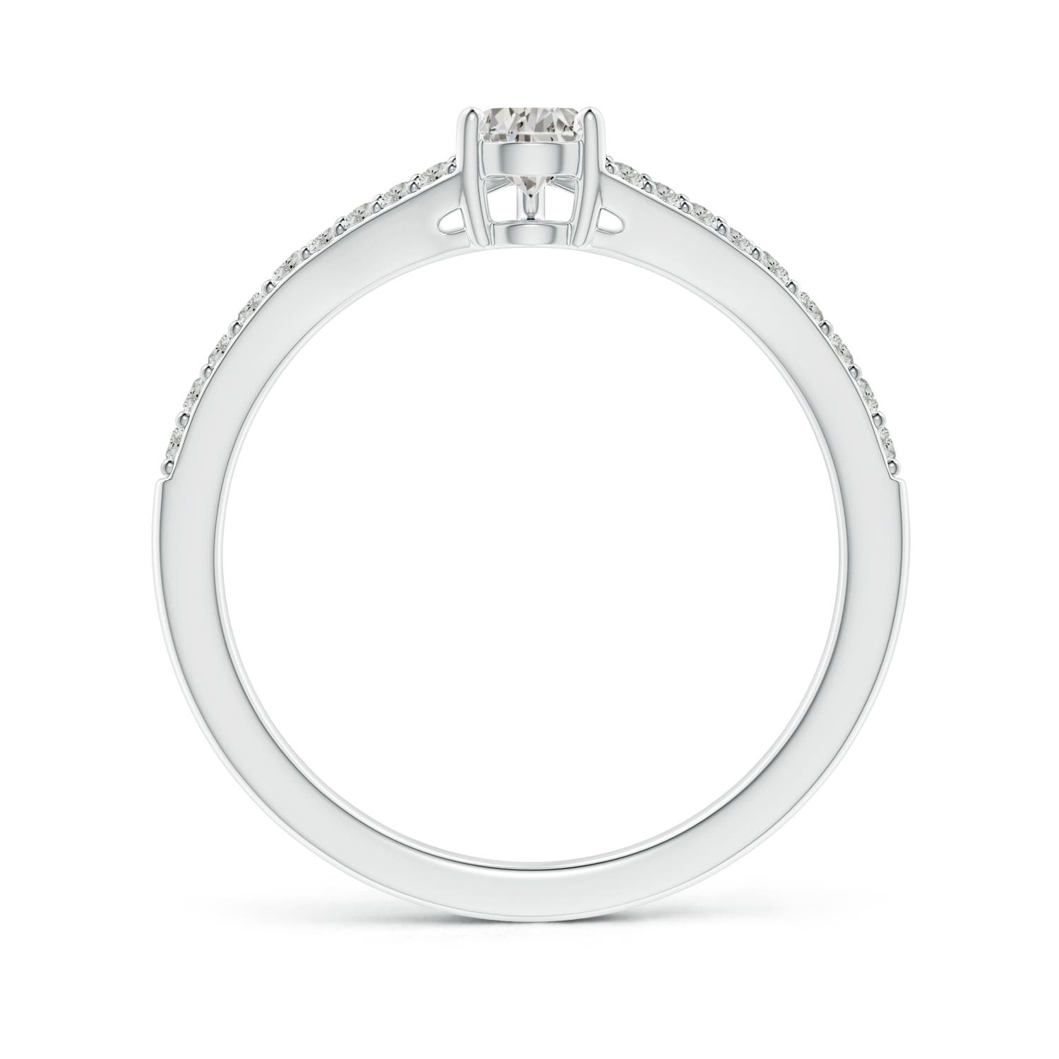 K, I3 / 0.63 CT / 14 KT White Gold