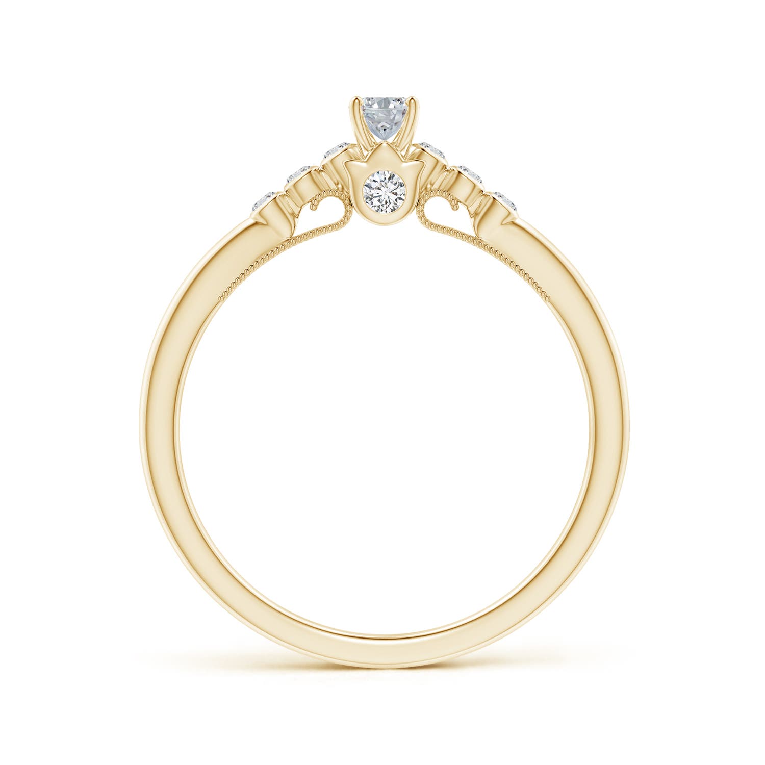 H, SI2 / 0.37 CT / 14 KT Yellow Gold