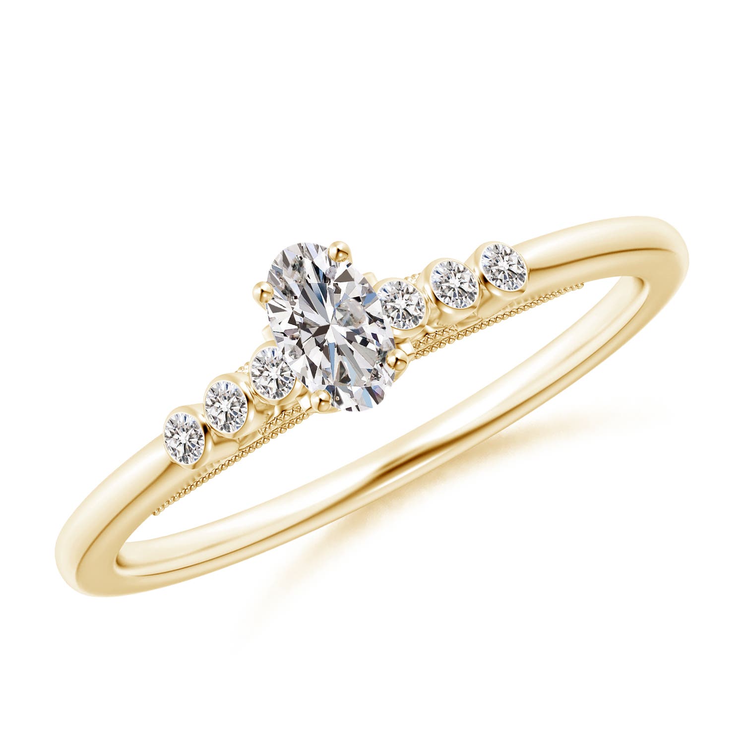 I-J, I1-I2 / 0.37 CT / 14 KT Yellow Gold