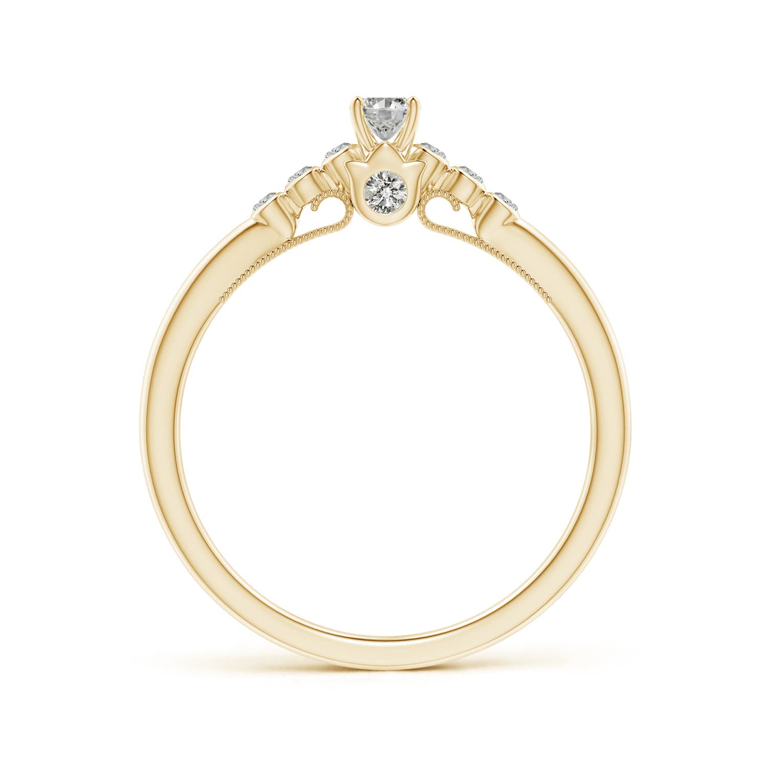 K, I3 / 0.37 CT / 14 KT Yellow Gold