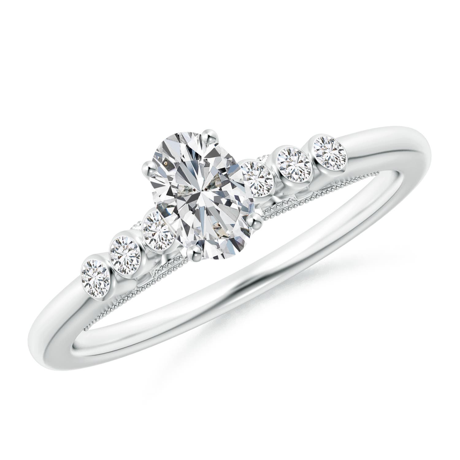 H, SI2 / 0.62 CT / 14 KT White Gold