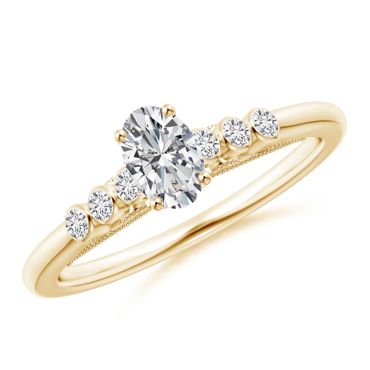 H, SI2 / 0.62 CT / 14 KT Yellow Gold