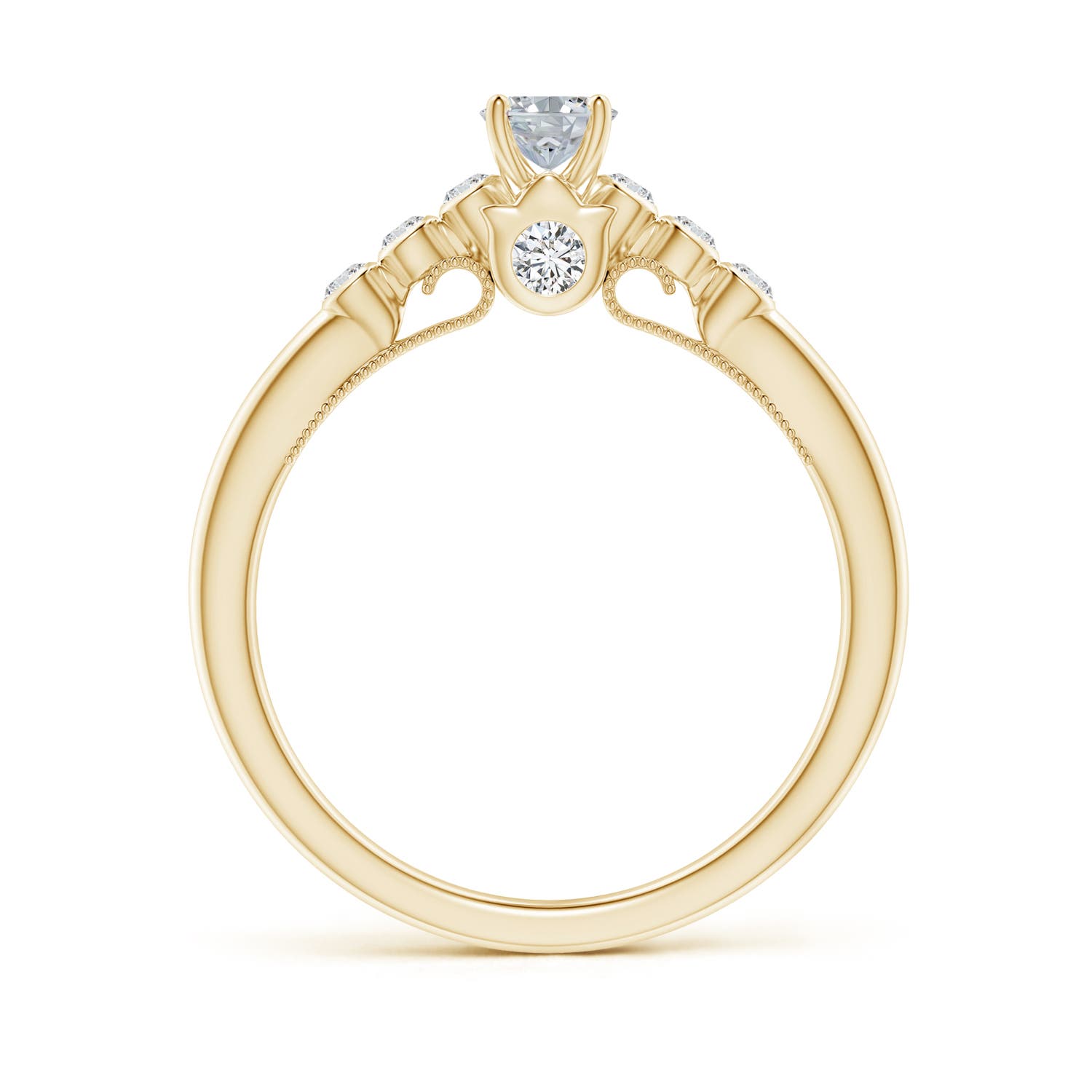 H, SI2 / 0.62 CT / 14 KT Yellow Gold