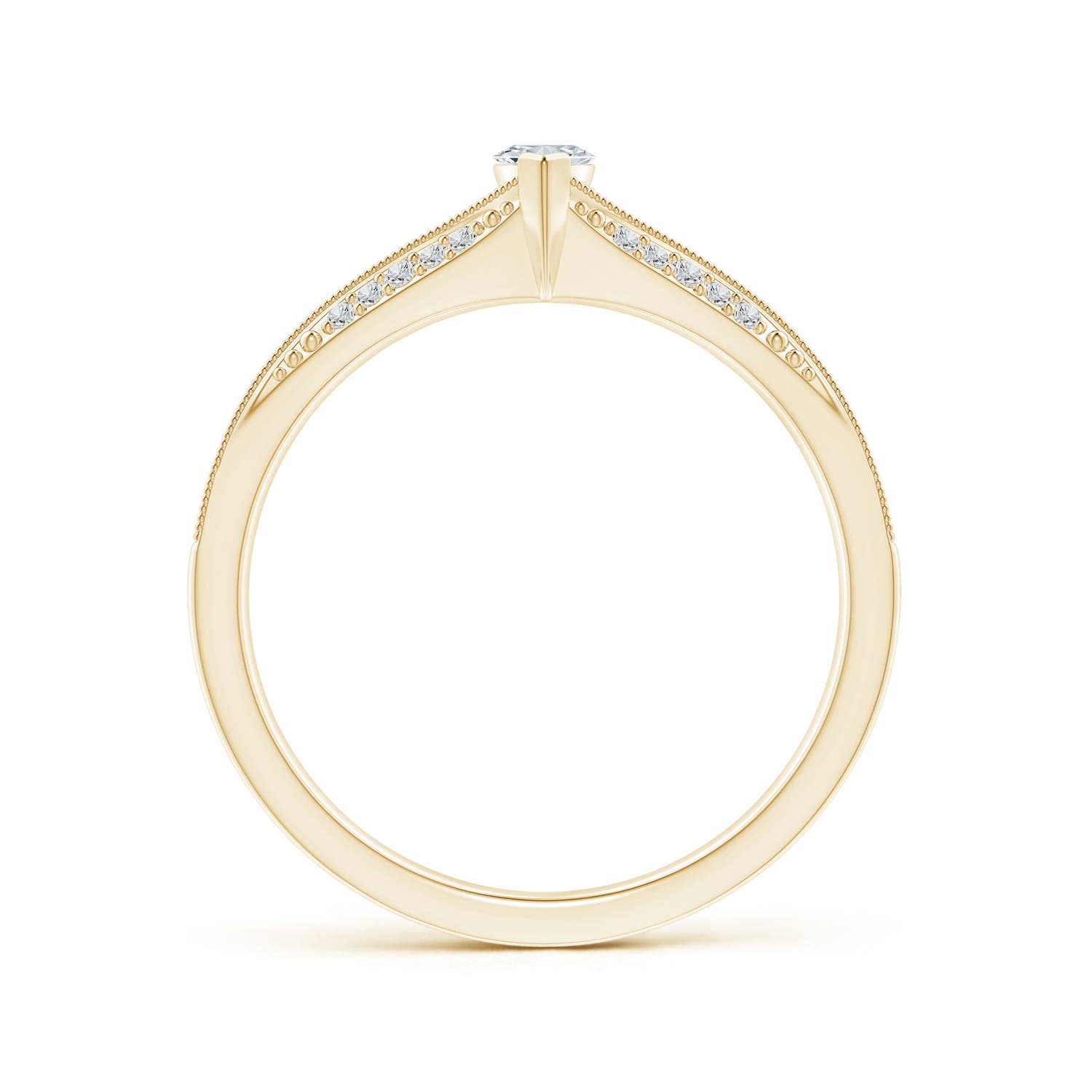 H, SI2 / 0.38 CT / 14 KT Yellow Gold