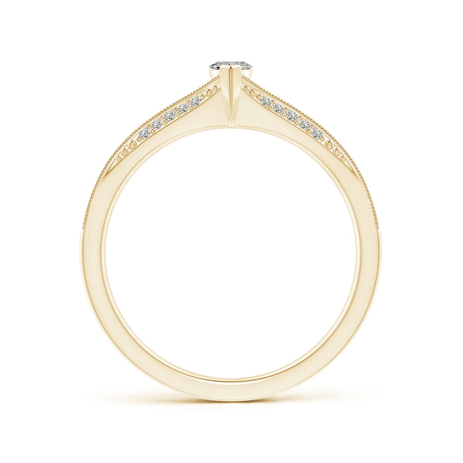 K, I3 / 0.38 CT / 14 KT Yellow Gold