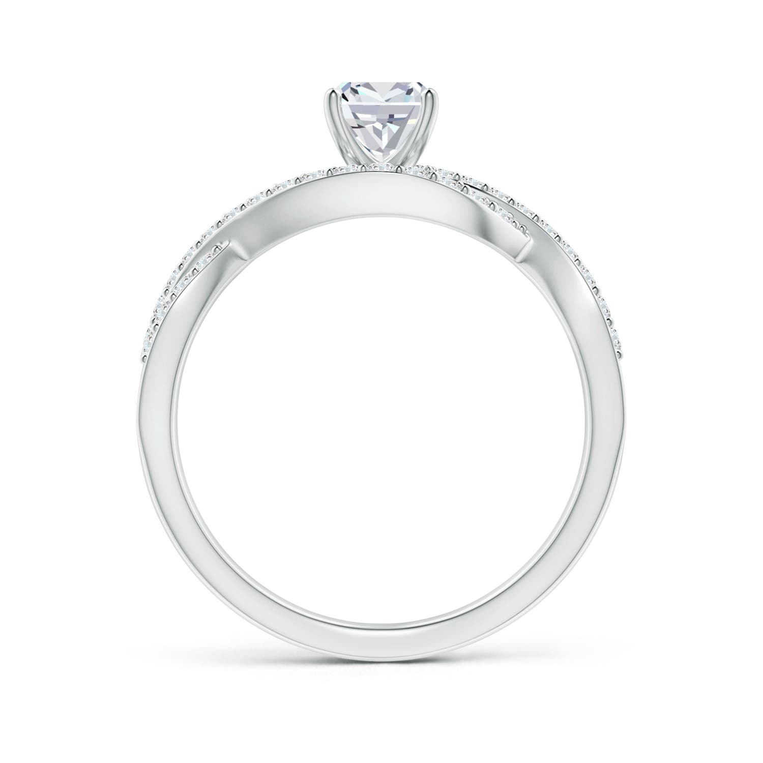 G, VS2 / 0.66 CT / 14 KT White Gold