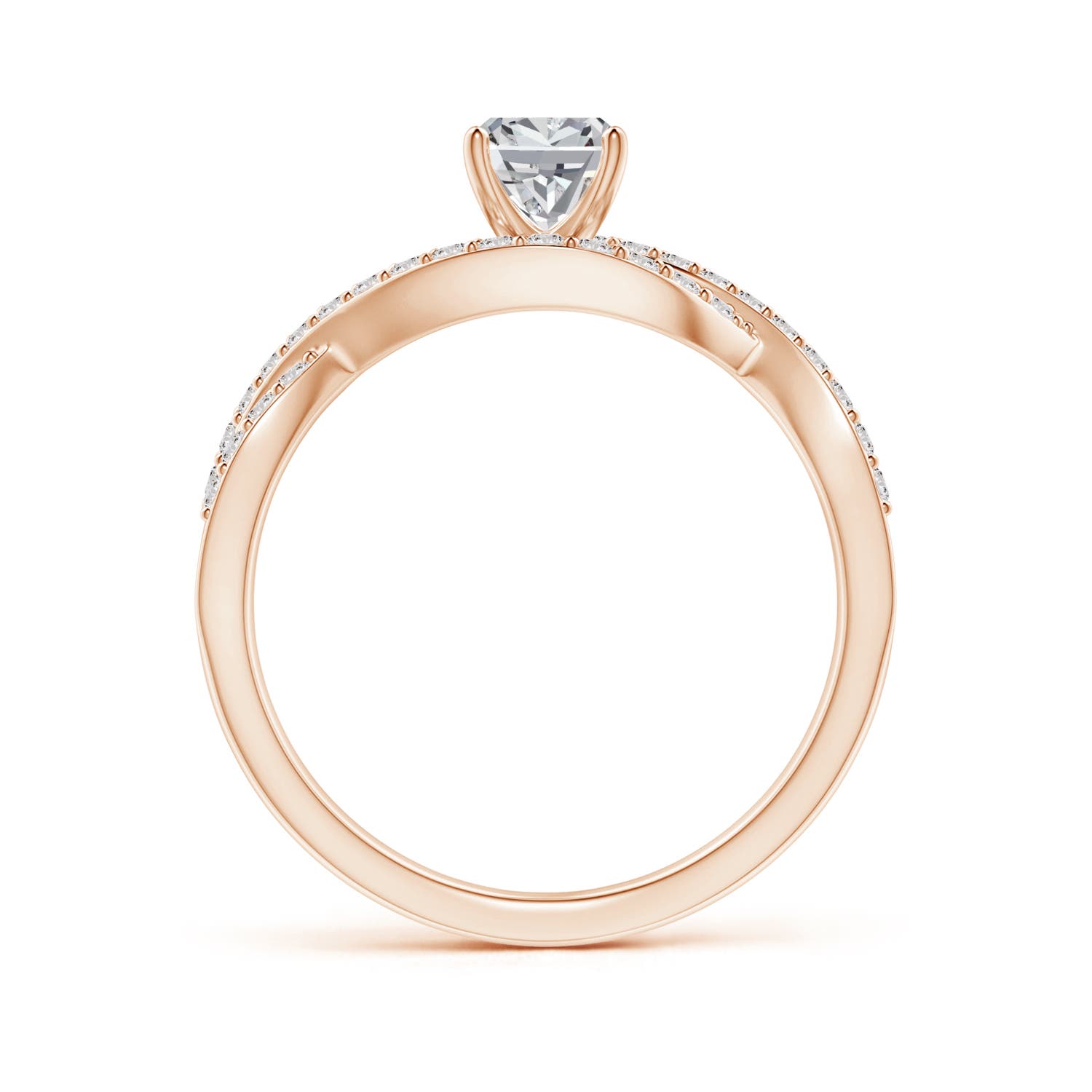 I-J, I1-I2 / 0.66 CT / 14 KT Rose Gold