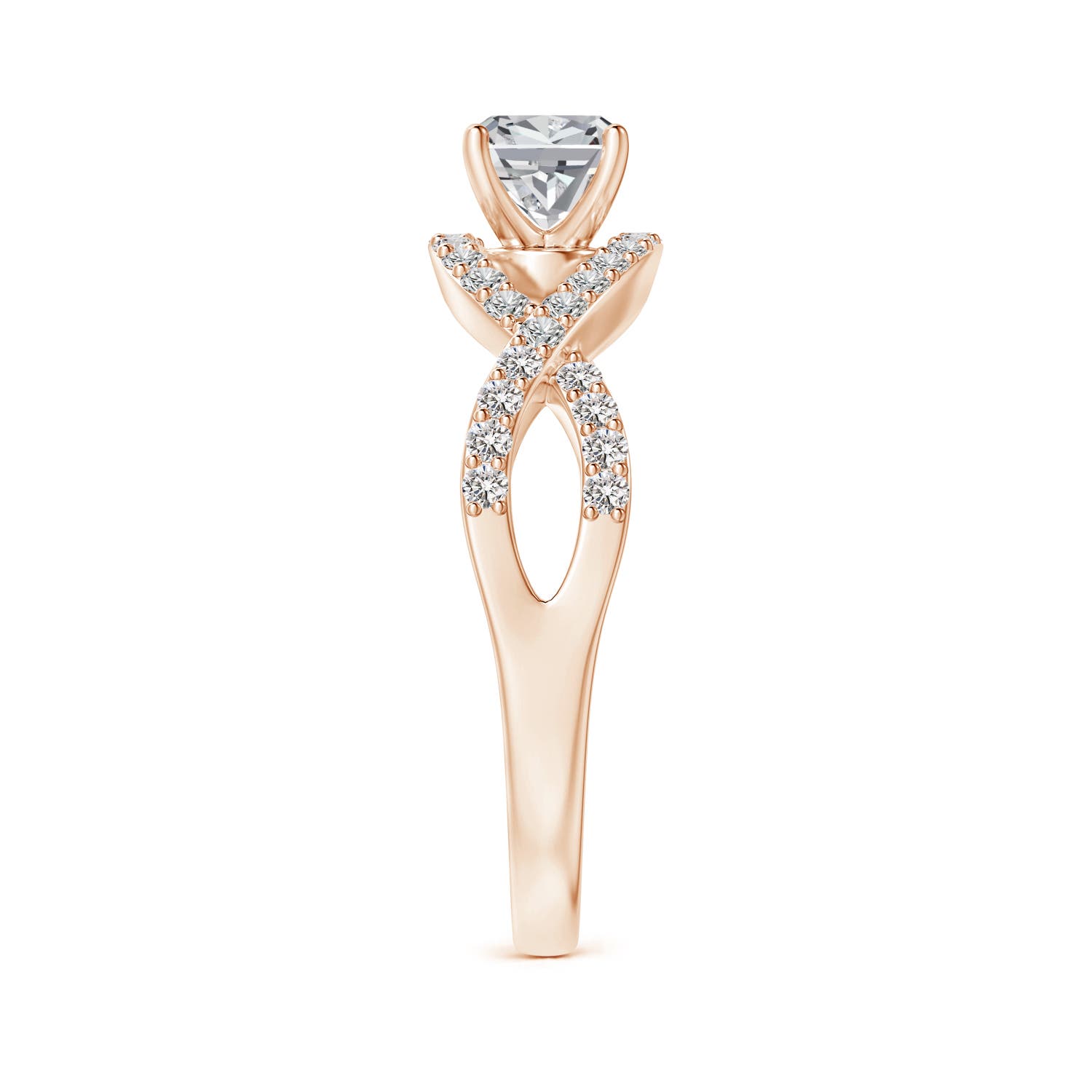 I-J, I1-I2 / 0.66 CT / 14 KT Rose Gold