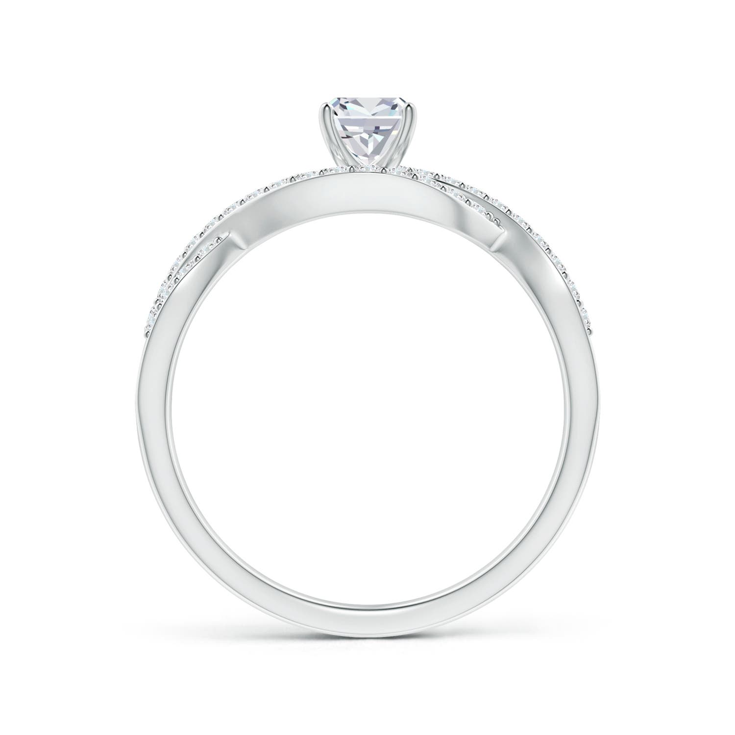 G, VS2 / 0.52 CT / 14 KT White Gold