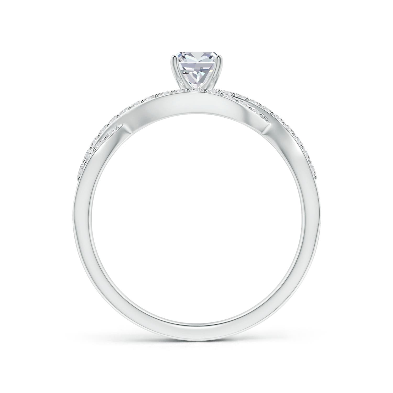 H, SI2 / 0.52 CT / 14 KT White Gold