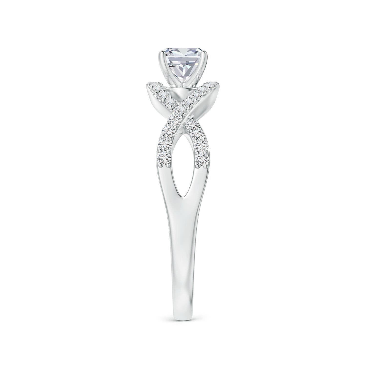 H, SI2 / 0.52 CT / 14 KT White Gold