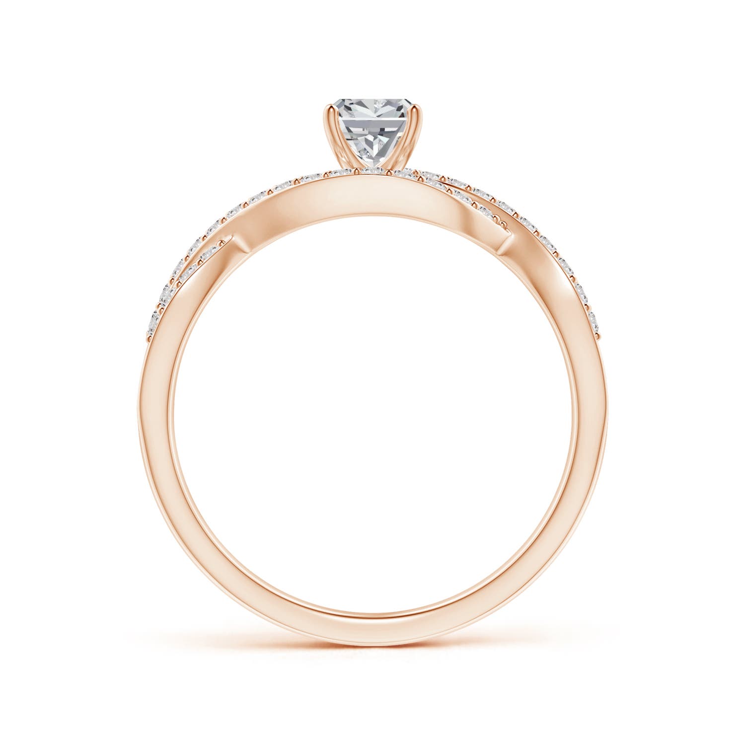 I-J, I1-I2 / 0.52 CT / 14 KT Rose Gold