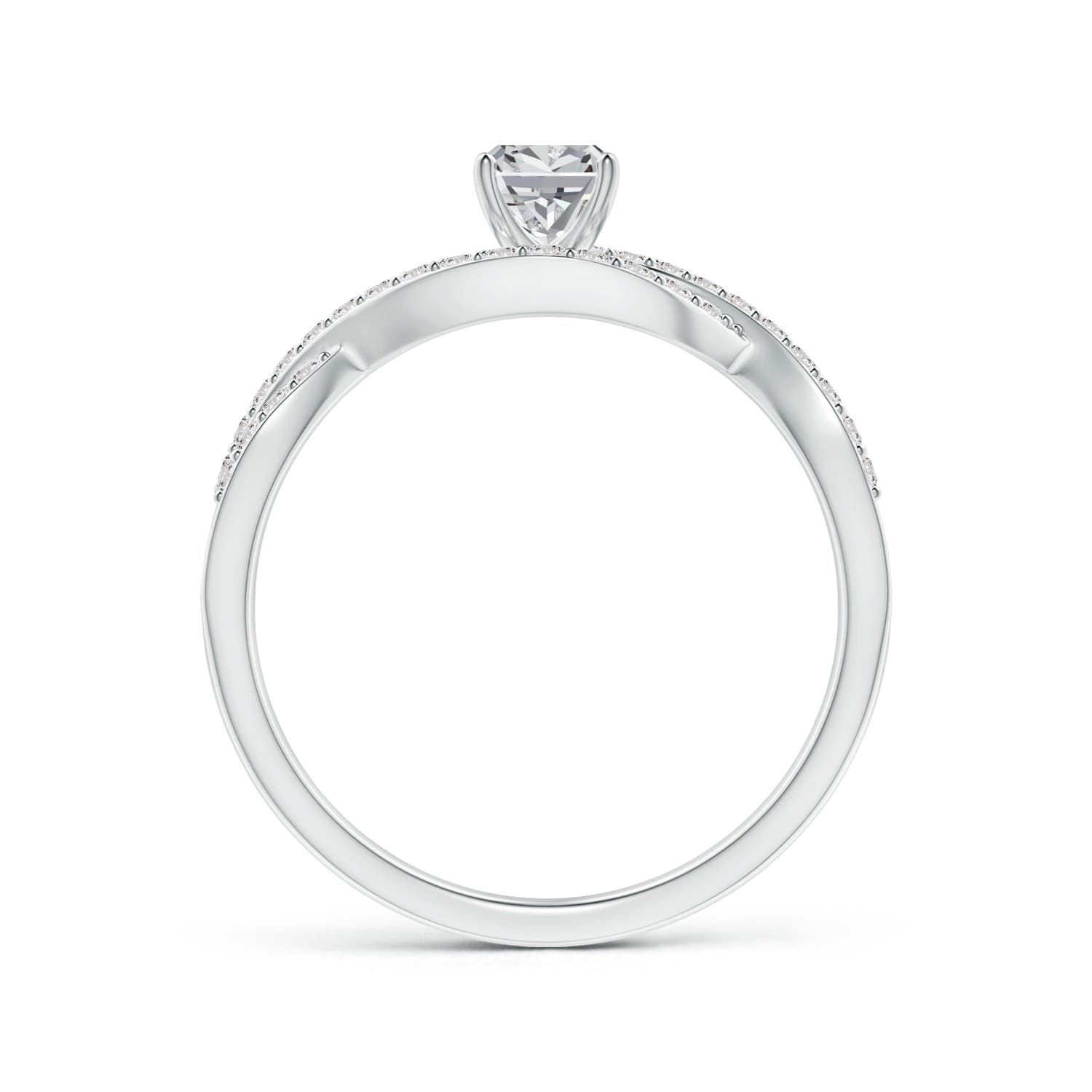 I-J, I1-I2 / 0.52 CT / 14 KT White Gold