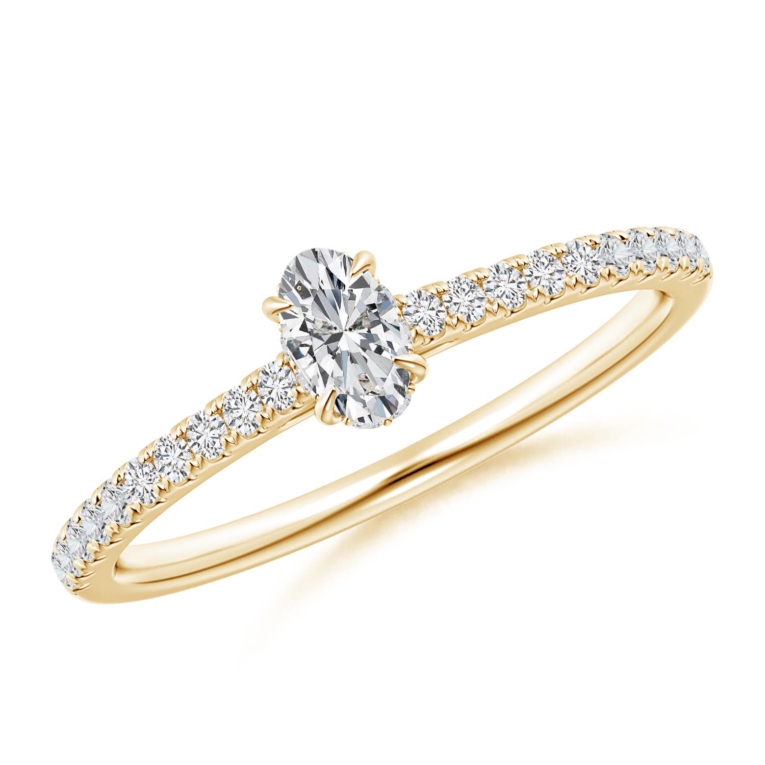 H, SI2 / 0.48 CT / 14 KT Yellow Gold