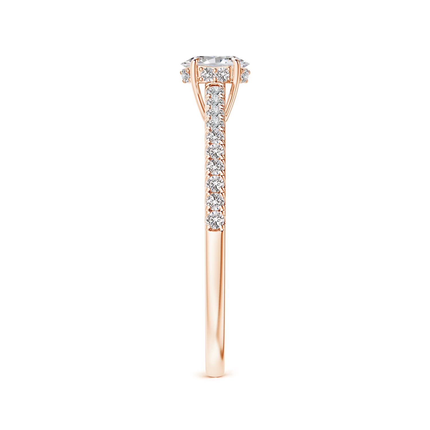 I-J, I1-I2 / 0.48 CT / 14 KT Rose Gold