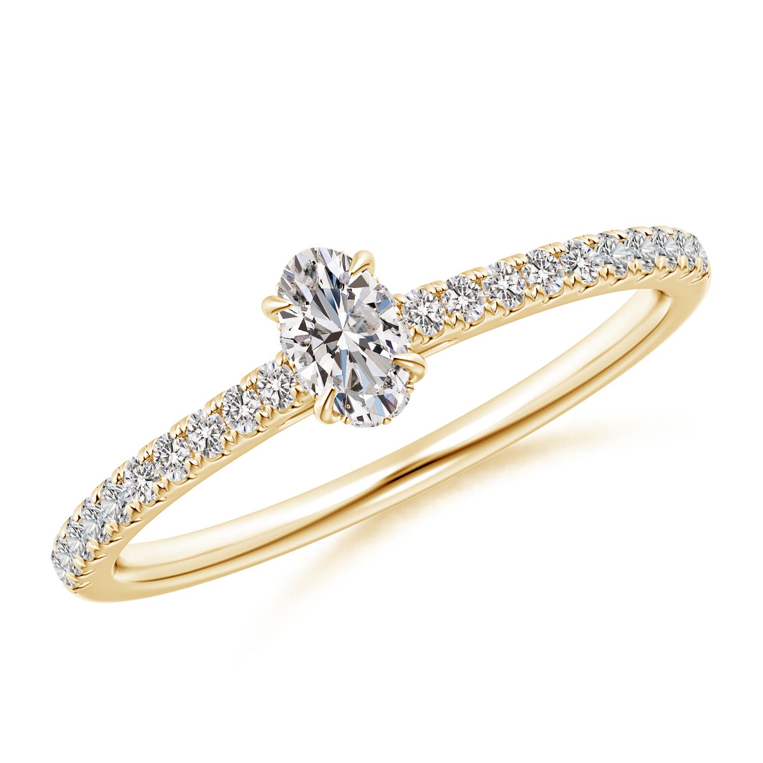 I-J, I1-I2 / 0.48 CT / 14 KT Yellow Gold