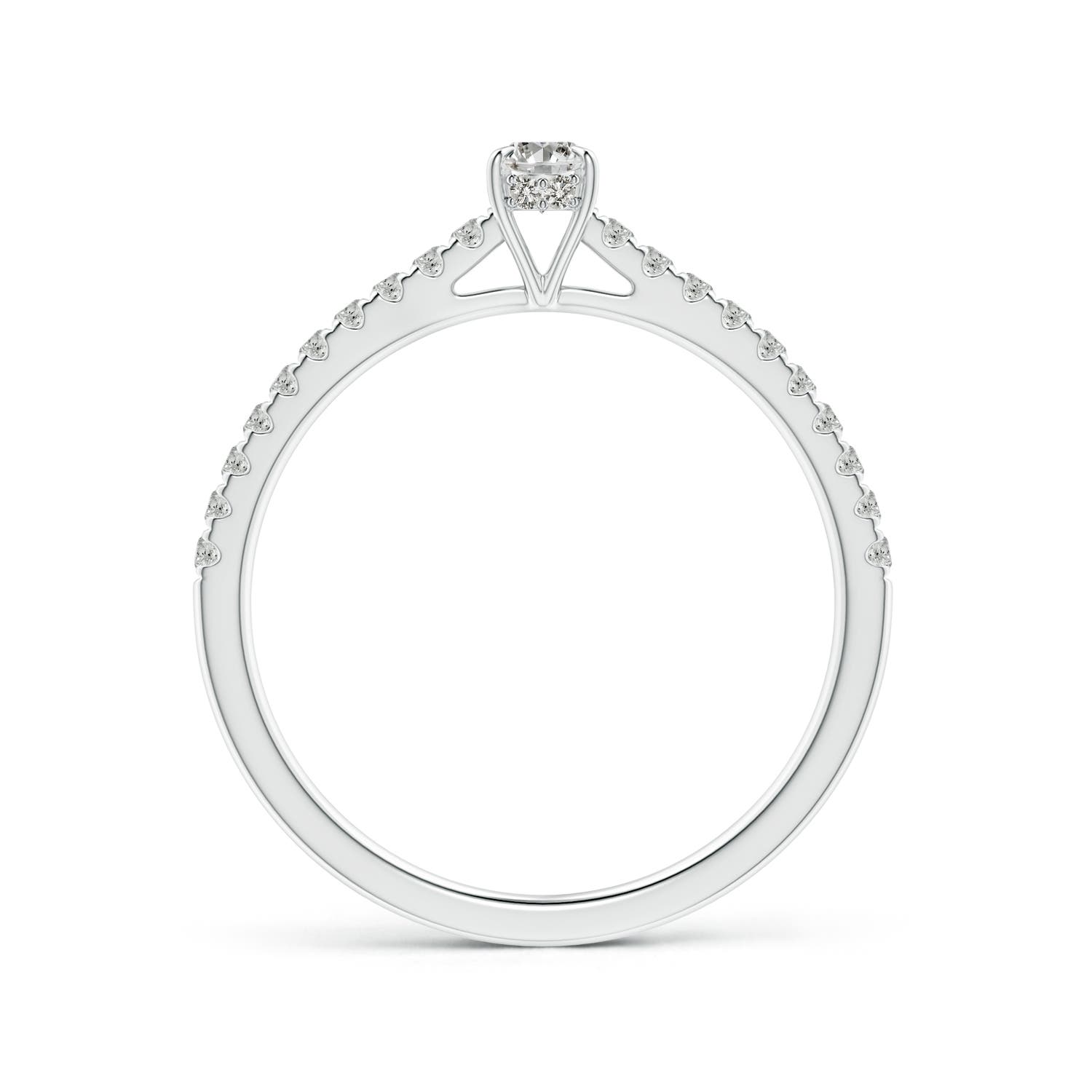 K, I3 / 0.48 CT / 14 KT White Gold