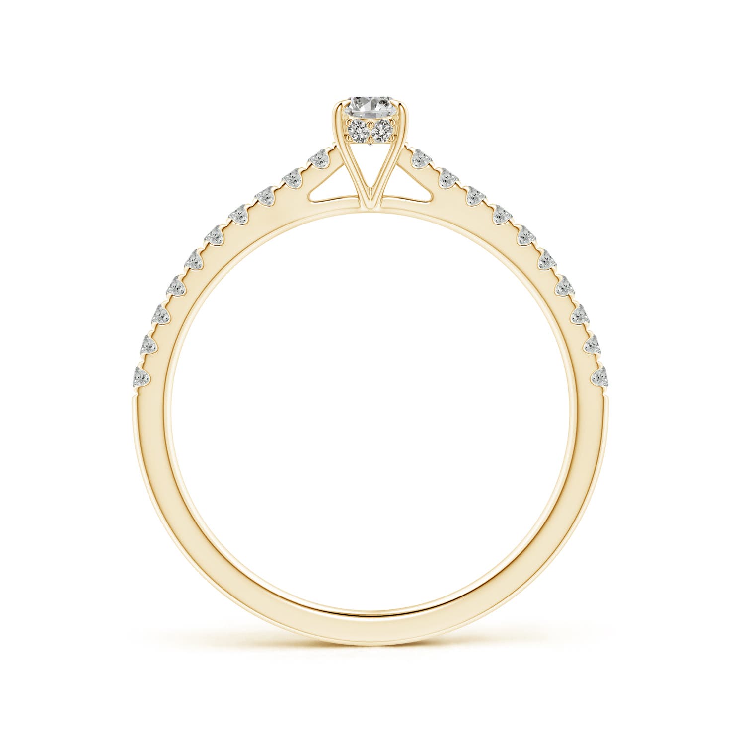 K, I3 / 0.48 CT / 14 KT Yellow Gold