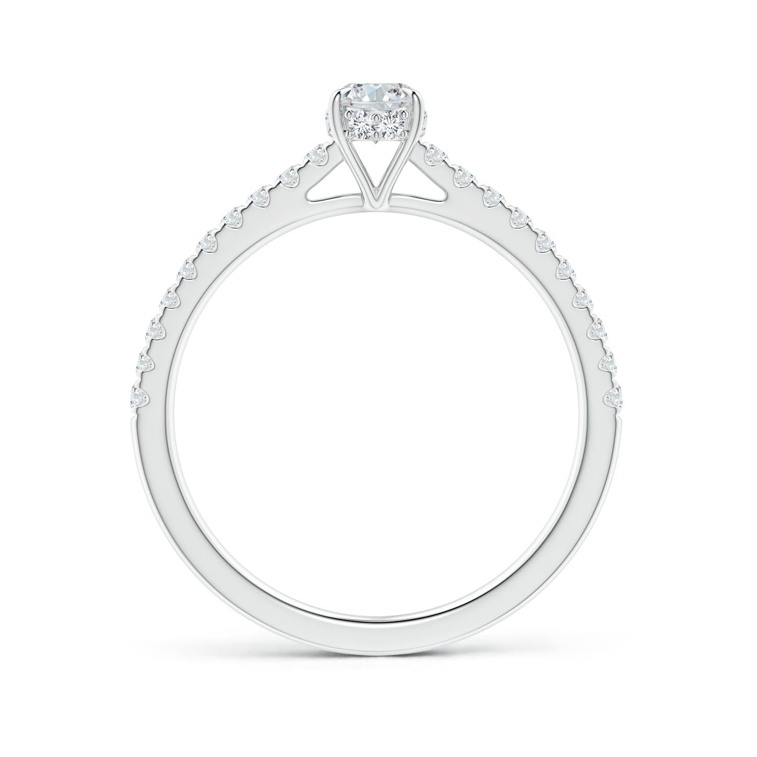 G, VS2 / 0.76 CT / 14 KT White Gold