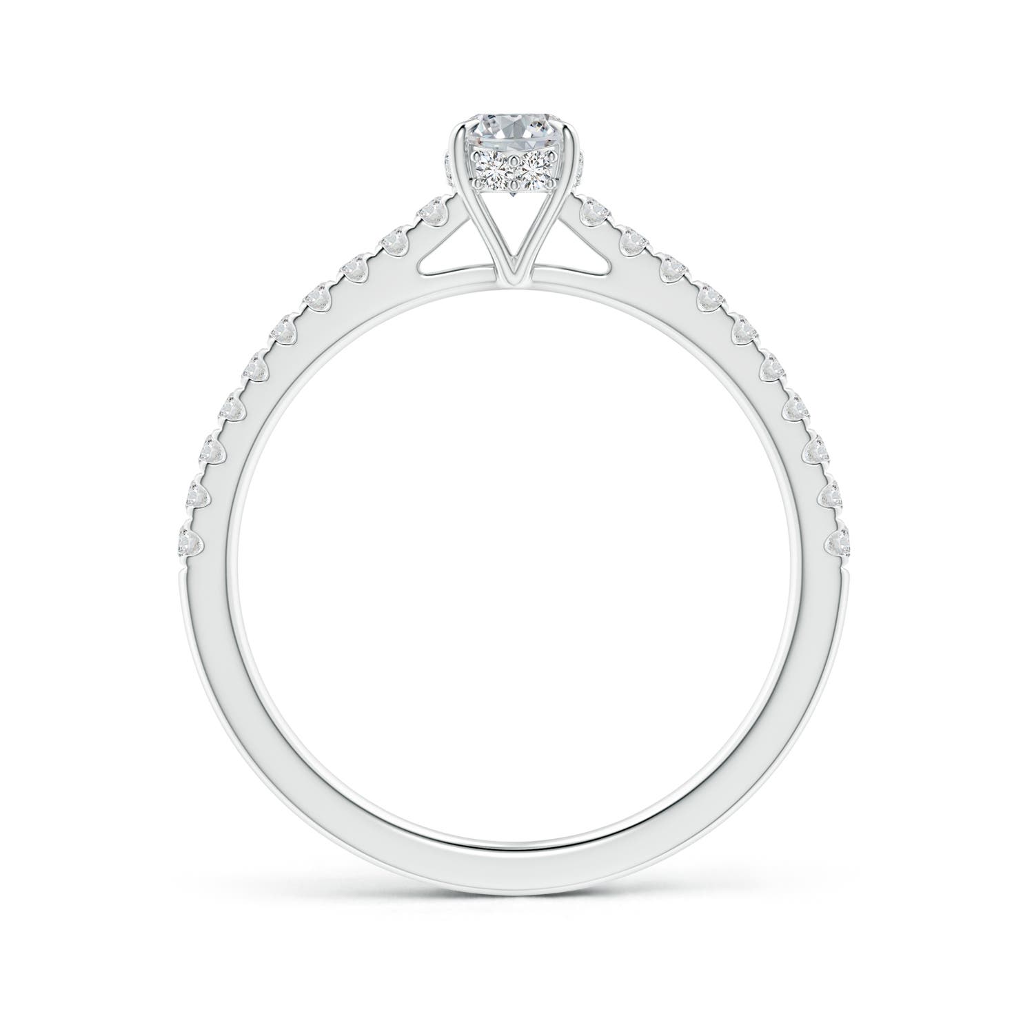 H, SI2 / 0.76 CT / 14 KT White Gold