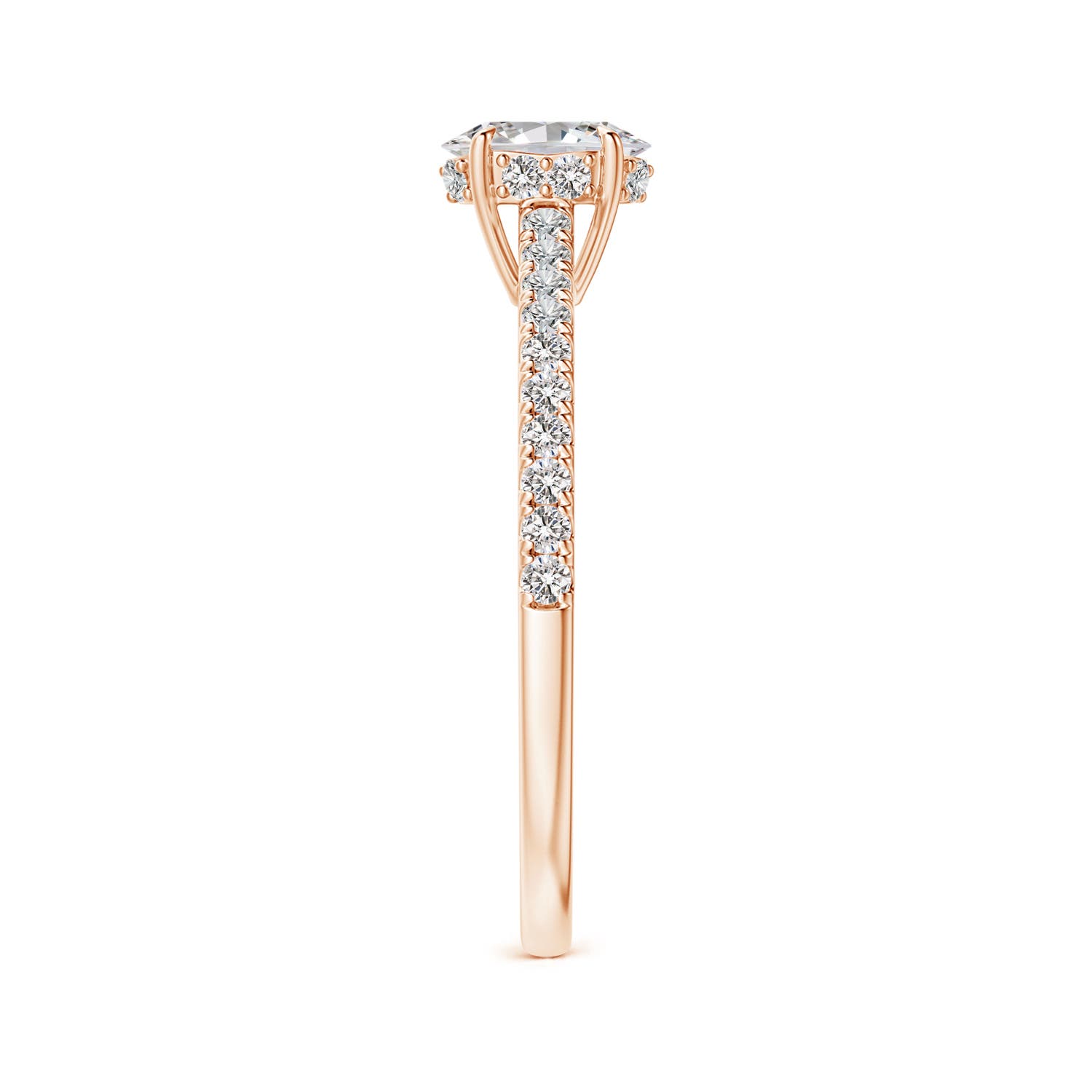 I-J, I1-I2 / 0.76 CT / 14 KT Rose Gold