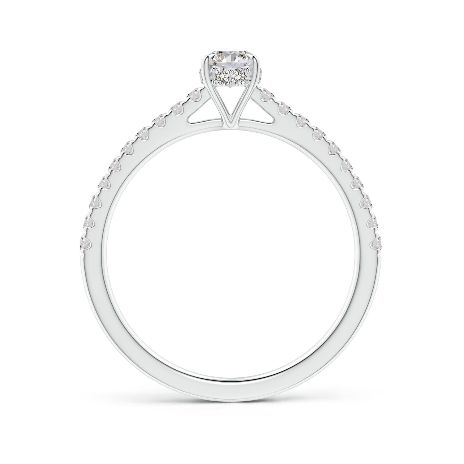 I-J, I1-I2 / 0.76 CT / 14 KT White Gold