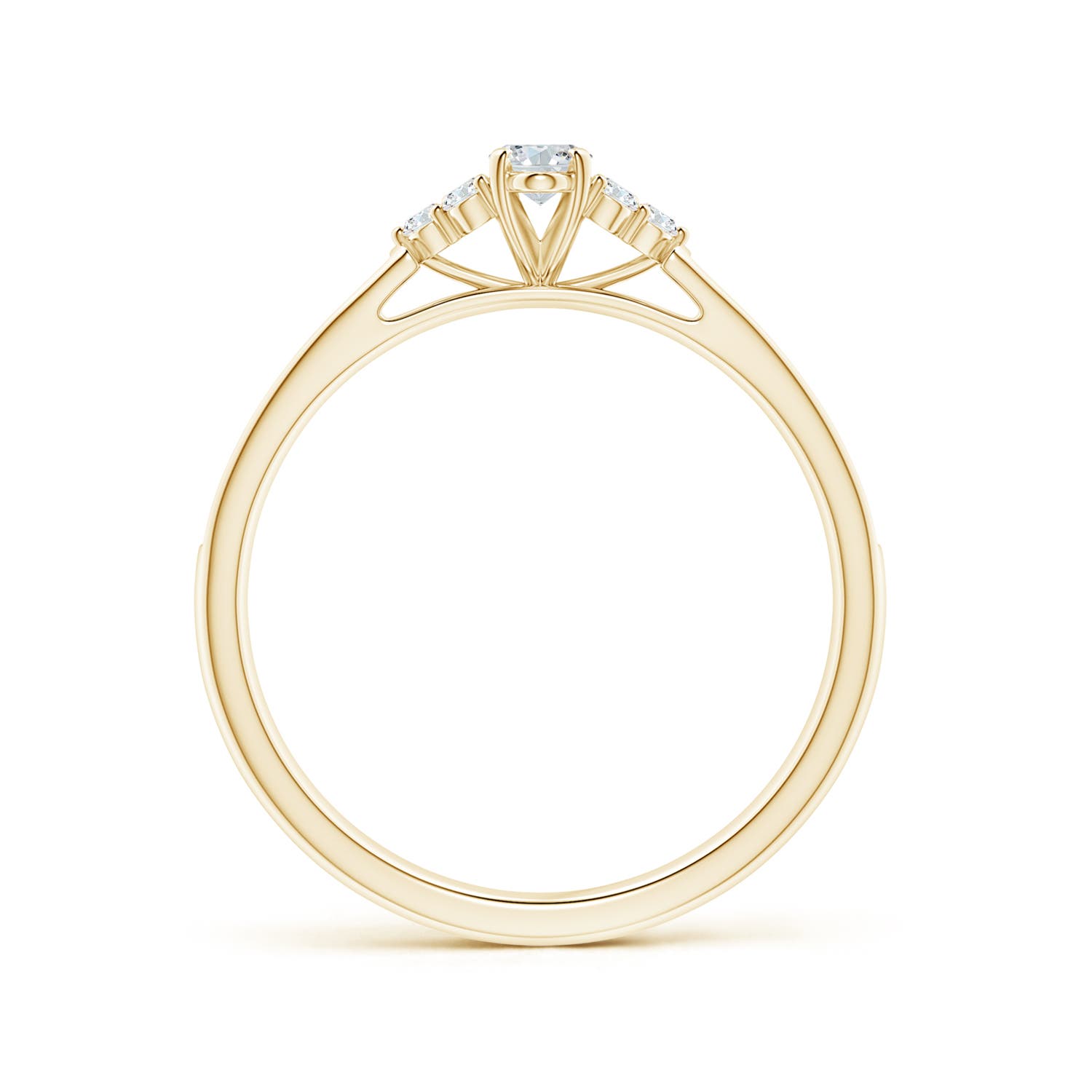 G, VS2 / 0.49 CT / 14 KT Yellow Gold