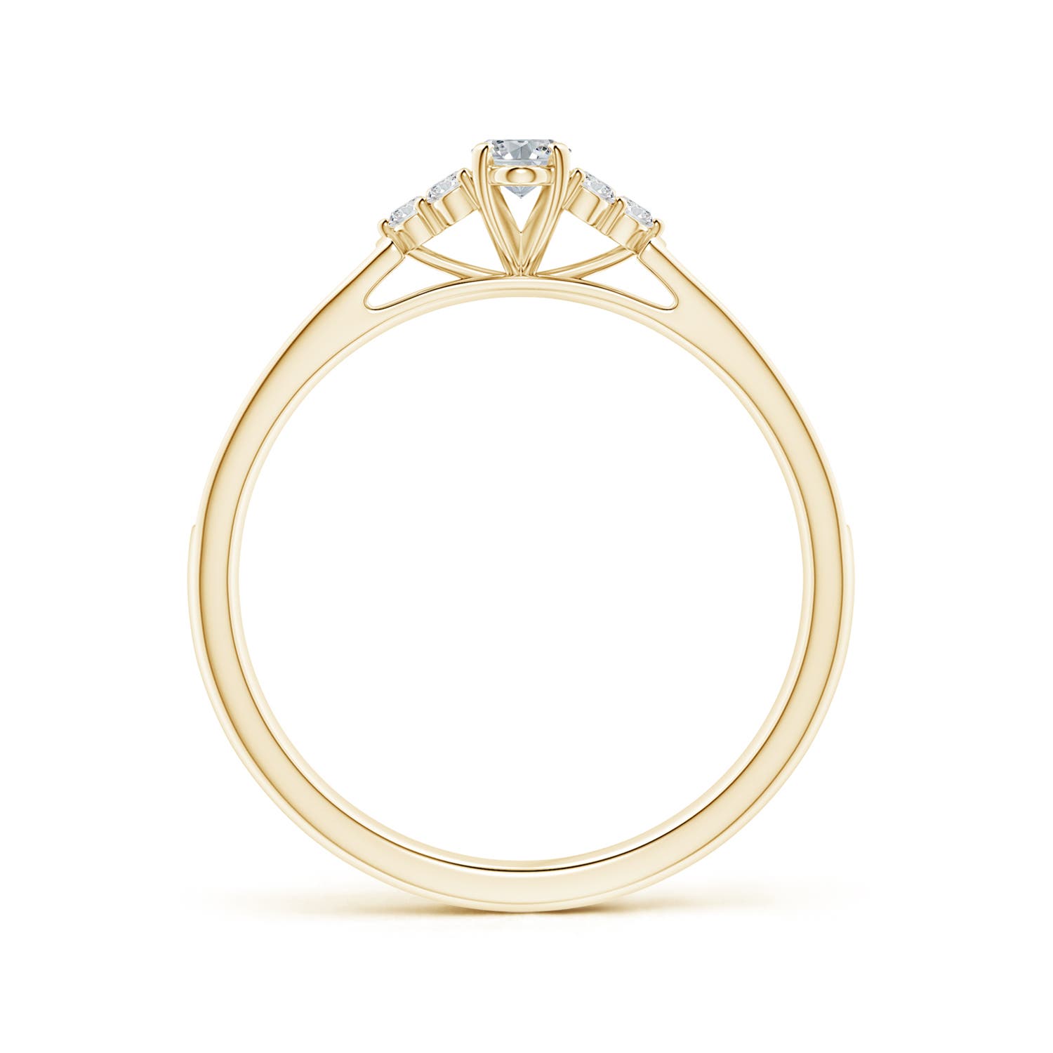 H, SI2 / 0.49 CT / 14 KT Yellow Gold