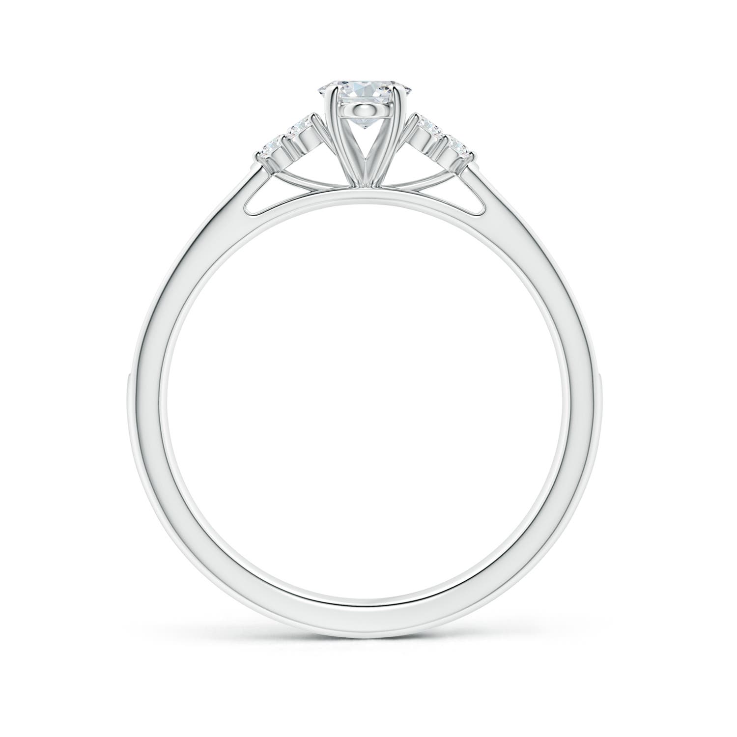 G, VS2 / 0.74 CT / 14 KT White Gold