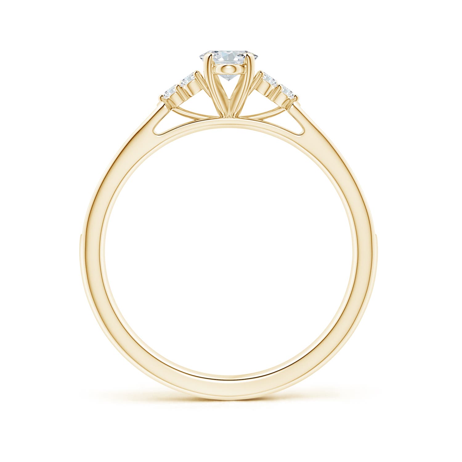 G, VS2 / 0.74 CT / 14 KT Yellow Gold