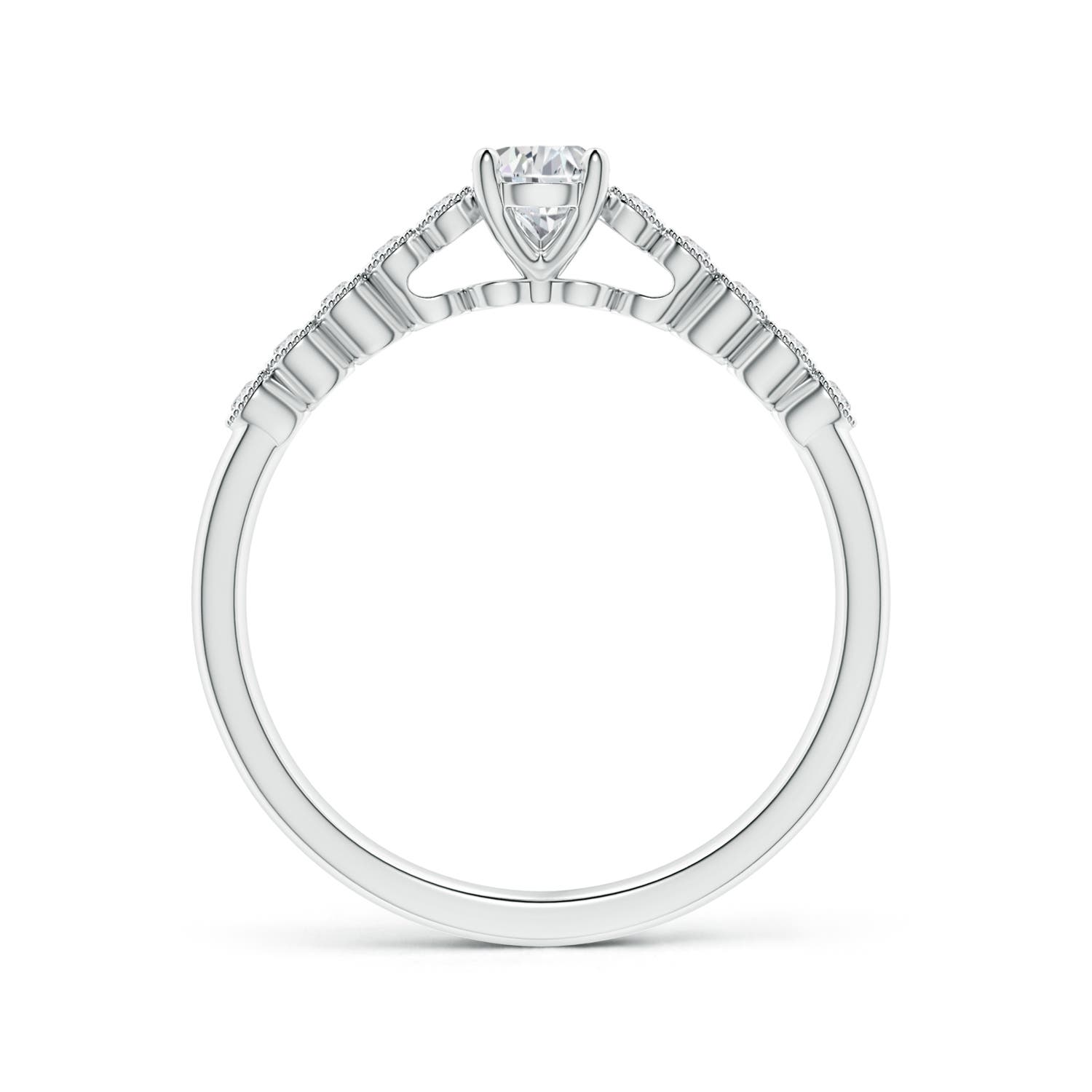 H, SI2 / 0.51 CT / 14 KT White Gold