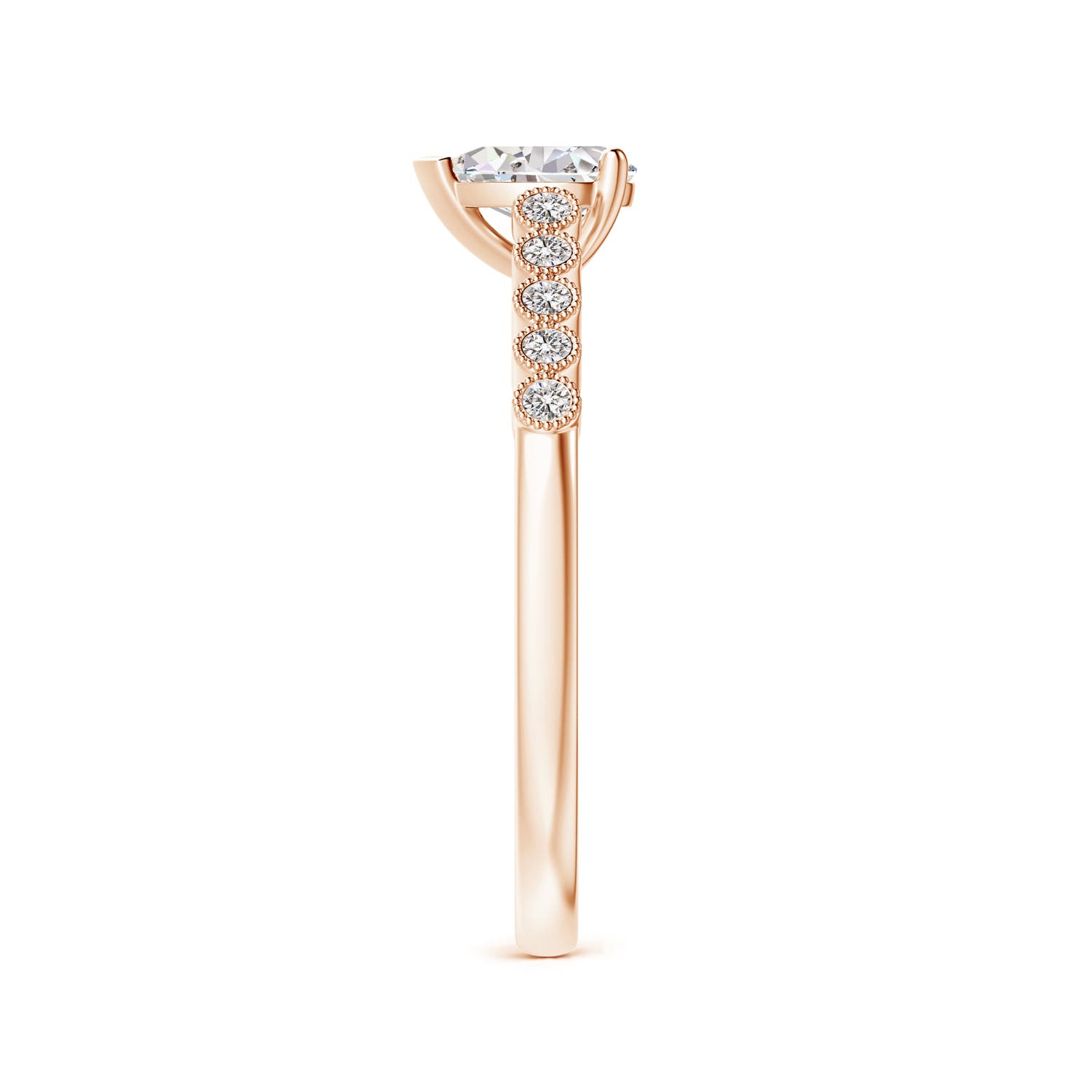 I-J, I1-I2 / 0.51 CT / 14 KT Rose Gold