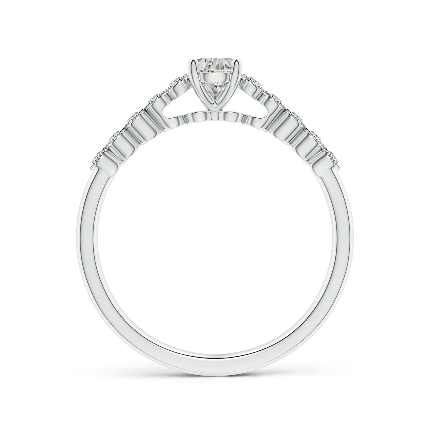 K, I3 / 0.51 CT / 14 KT White Gold