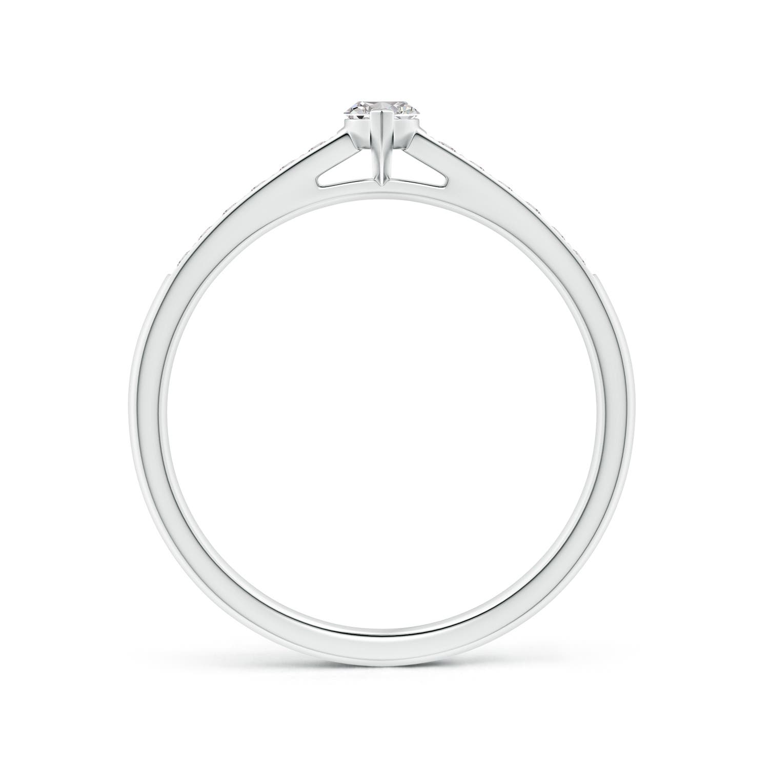 I-J, I1-I2 / 0.32 CT / 14 KT White Gold