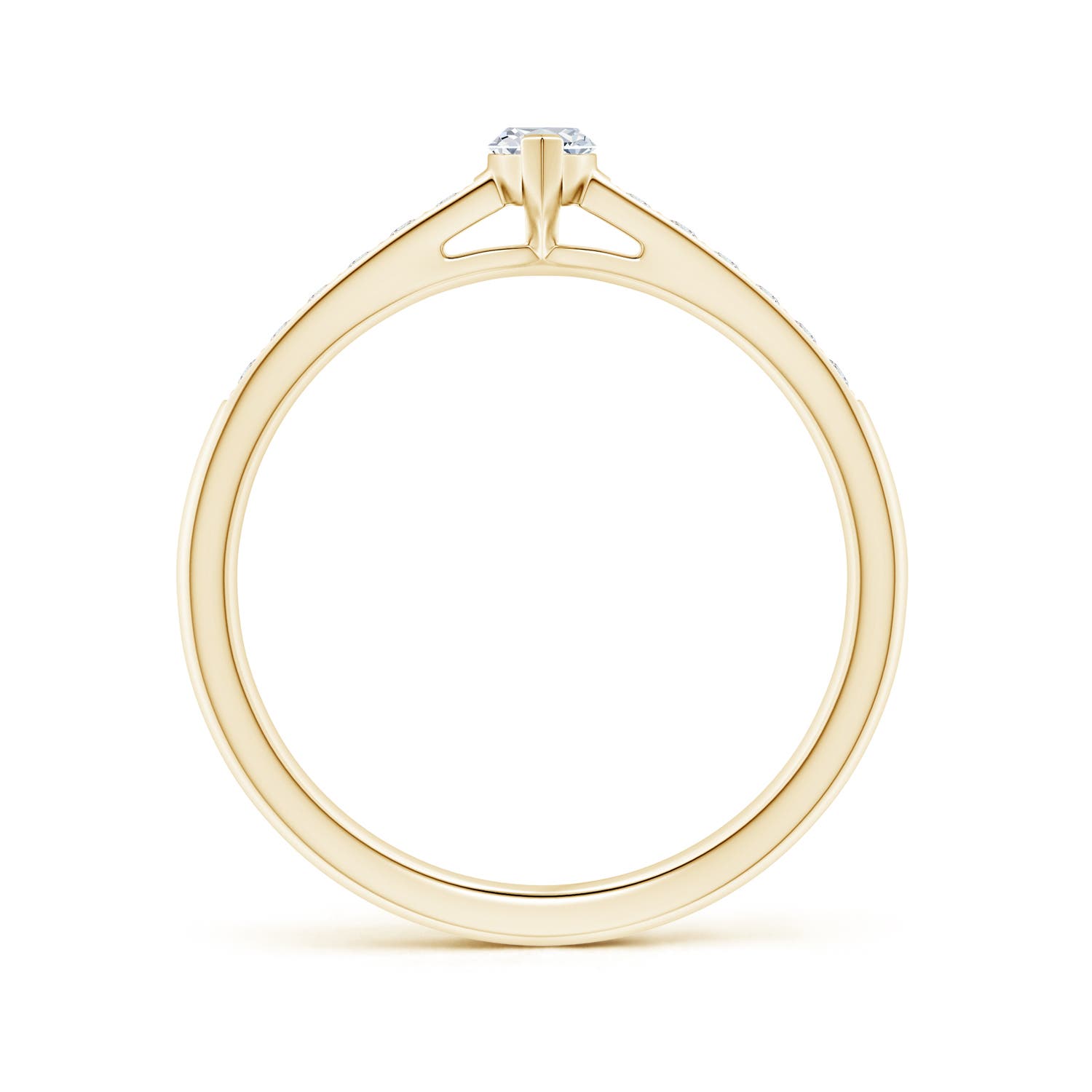 G, VS2 / 0.39 CT / 14 KT Yellow Gold