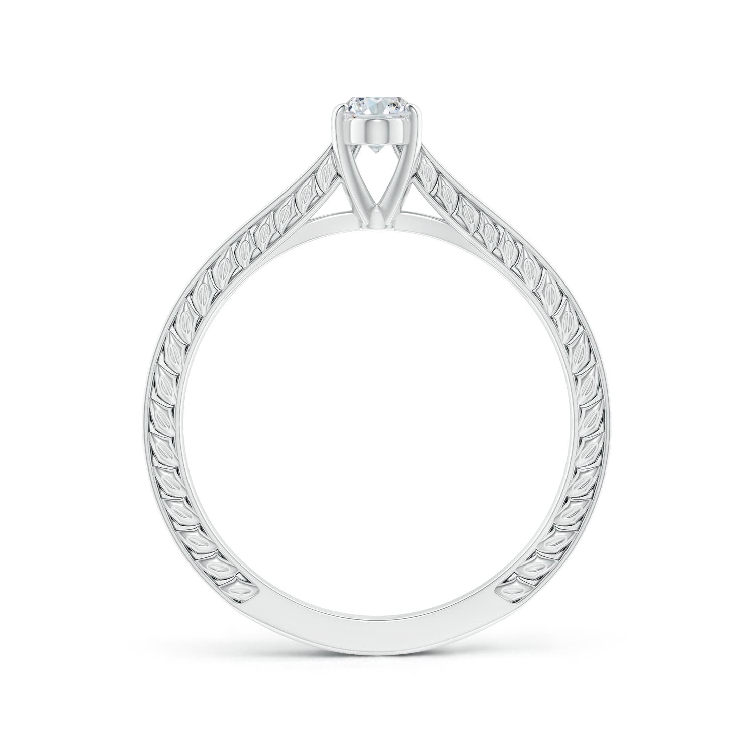 G, VS2 / 0.21 CT / 14 KT White Gold