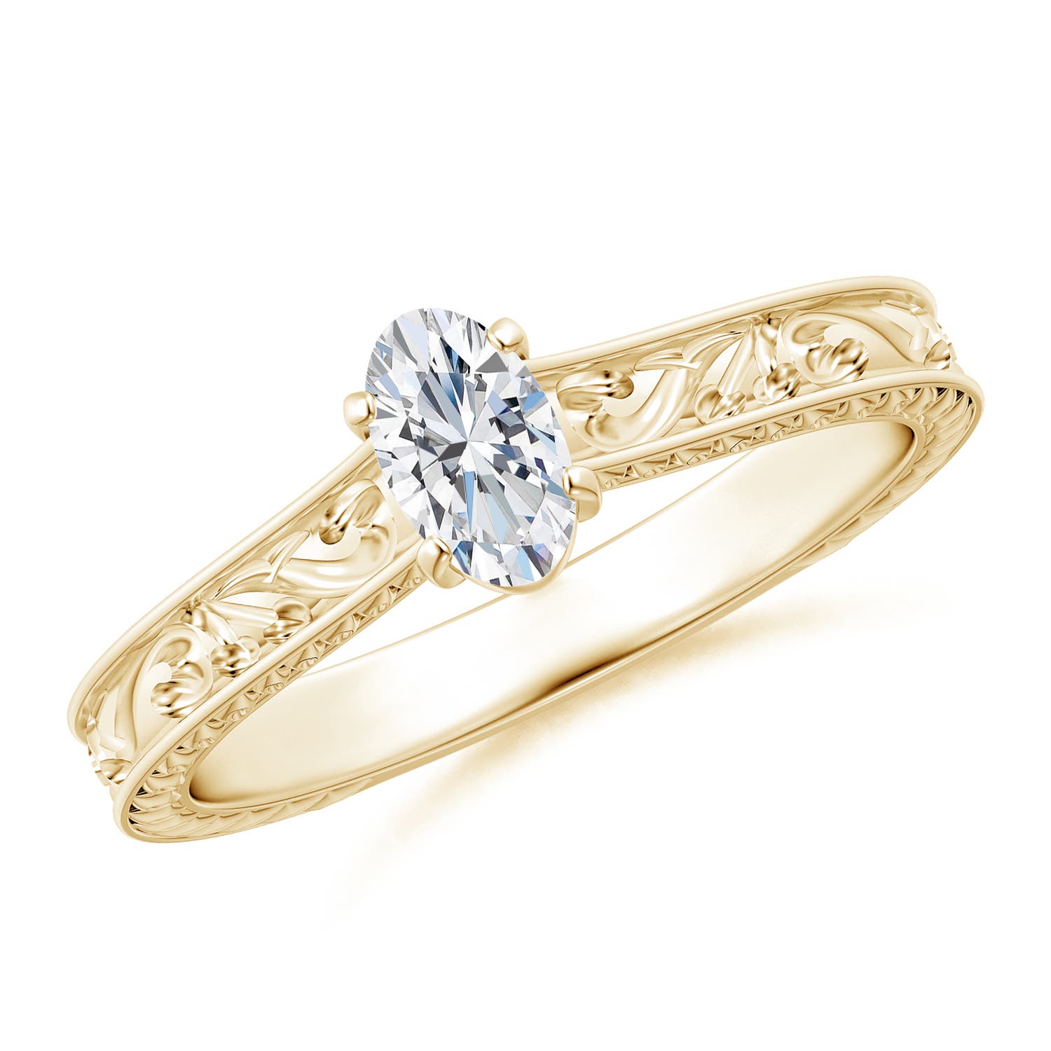 G, VS2 / 0.21 CT / 14 KT Yellow Gold