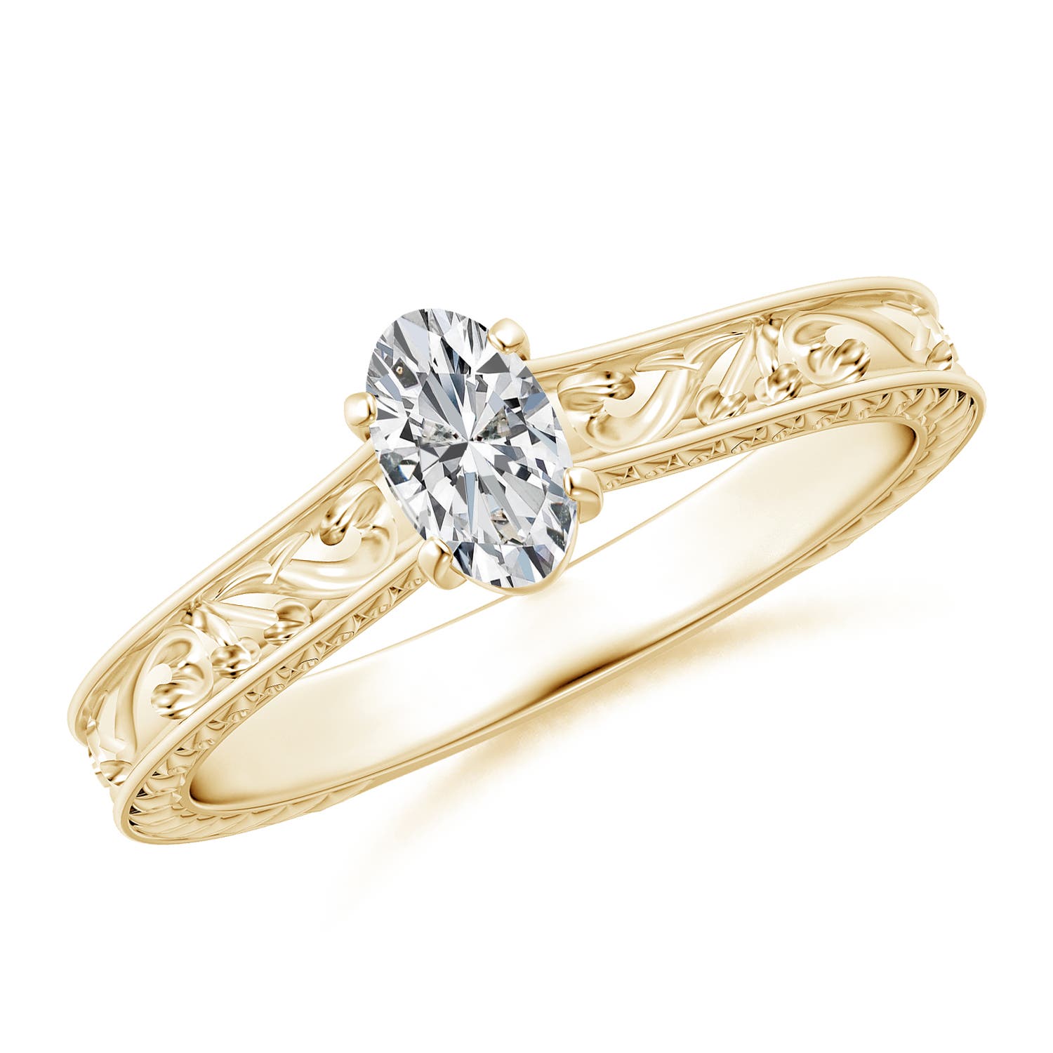 H, SI2 / 0.21 CT / 14 KT Yellow Gold