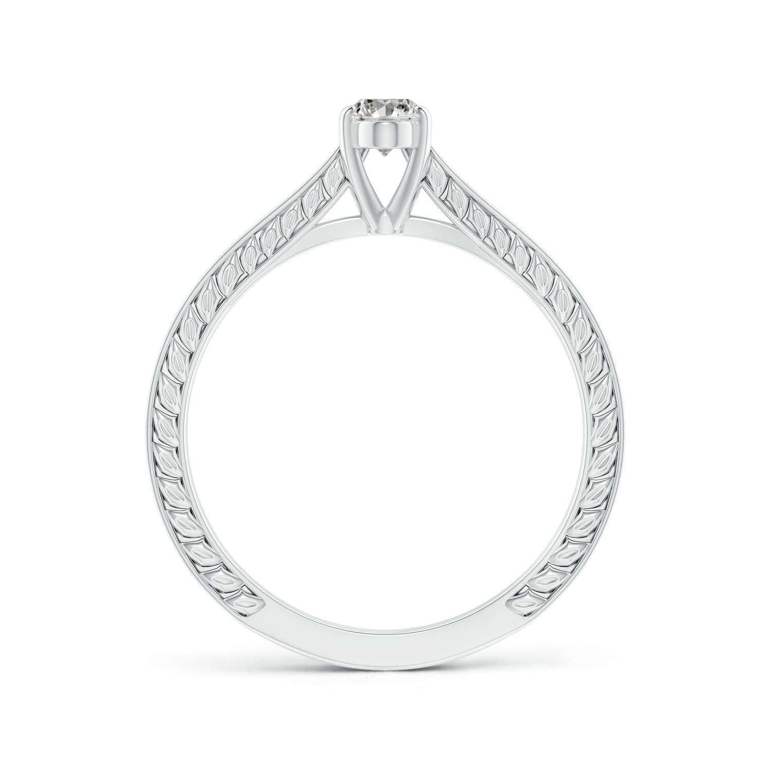 K, I3 / 0.21 CT / 14 KT White Gold