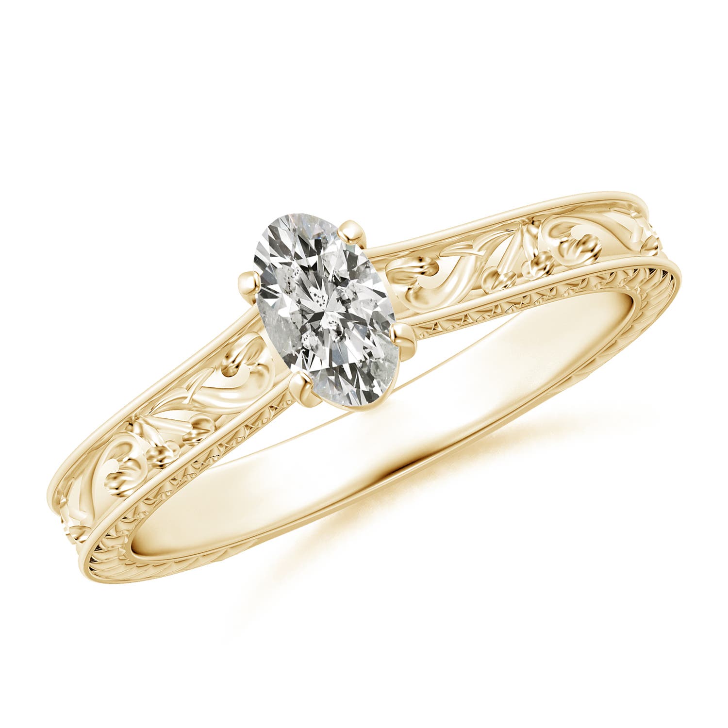 K, I3 / 0.21 CT / 14 KT Yellow Gold