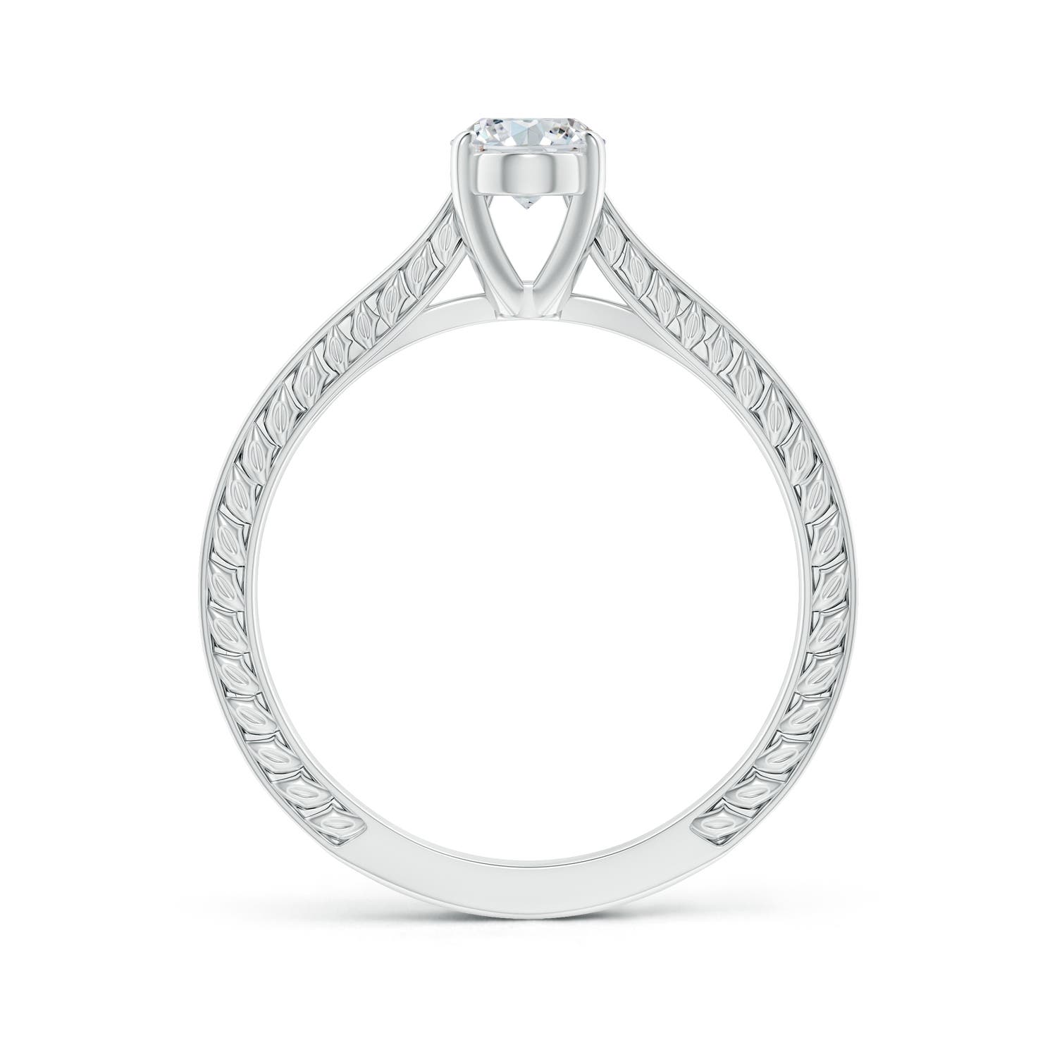 G, VS2 / 0.76 CT / 14 KT White Gold