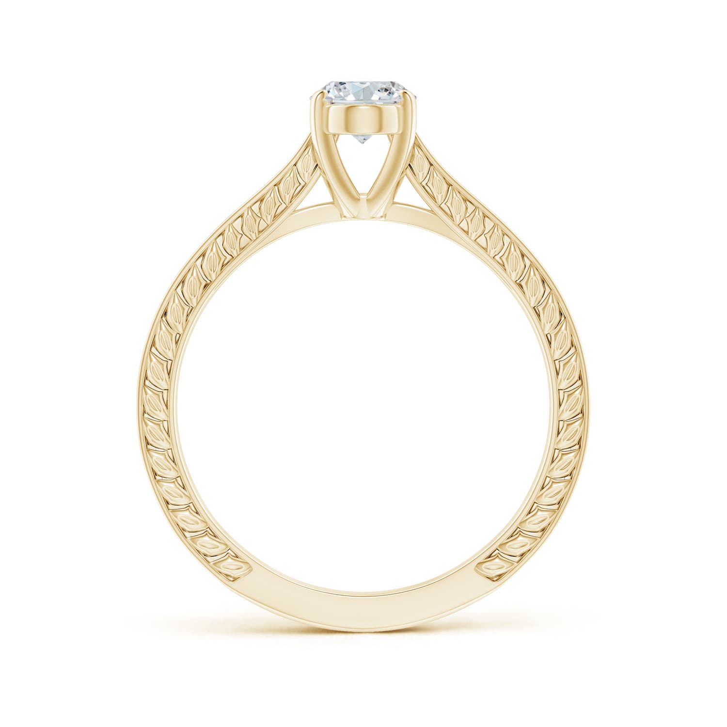 G, VS2 / 0.76 CT / 14 KT Yellow Gold