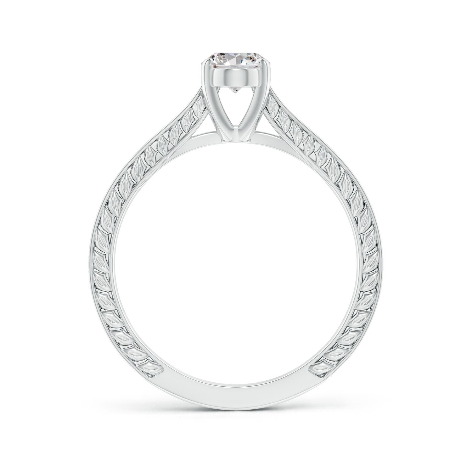 I-J, I1-I2 / 0.76 CT / 14 KT White Gold