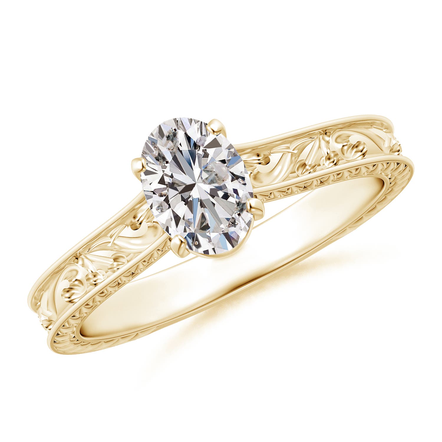 I-J, I1-I2 / 0.76 CT / 14 KT Yellow Gold