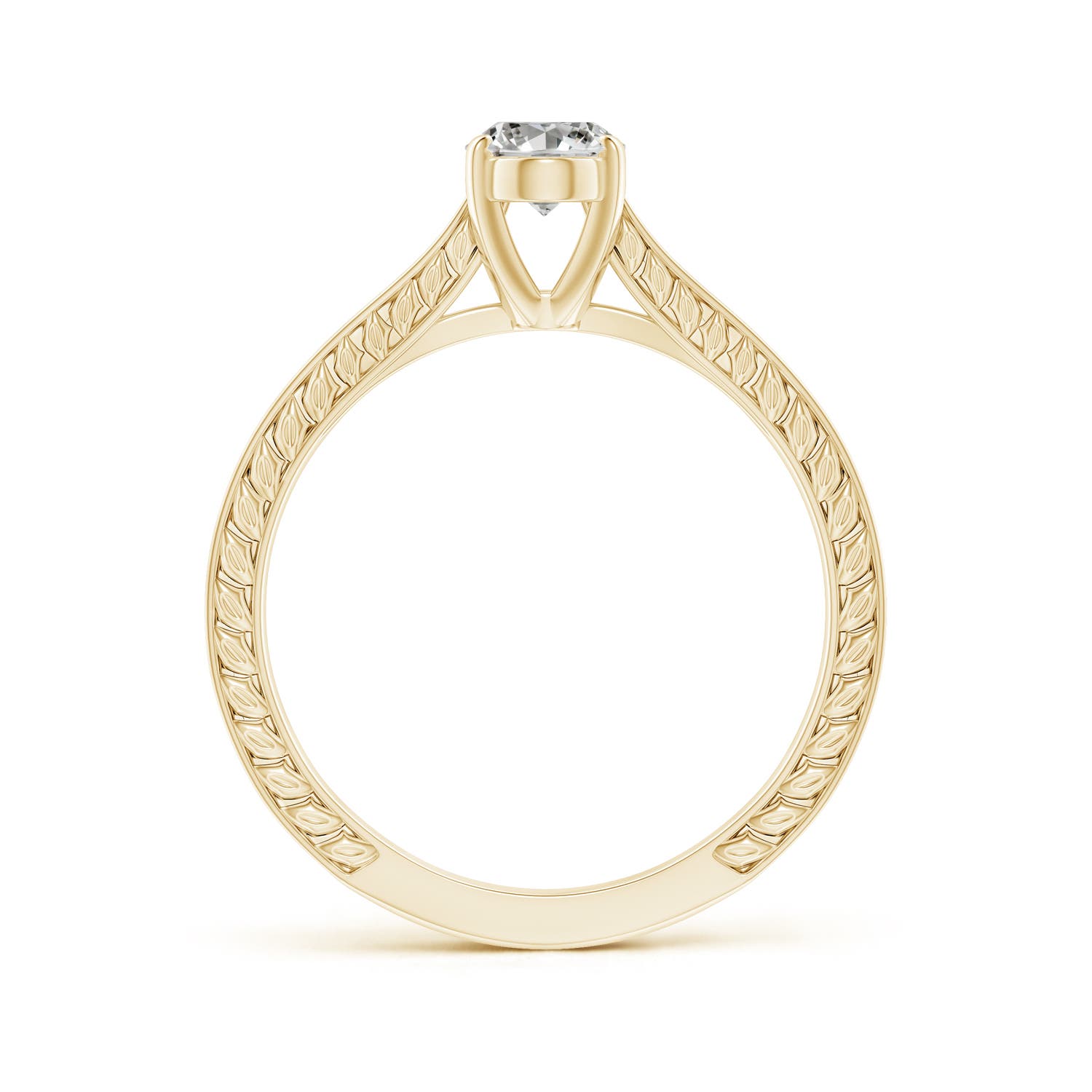 K, I3 / 0.76 CT / 14 KT Yellow Gold