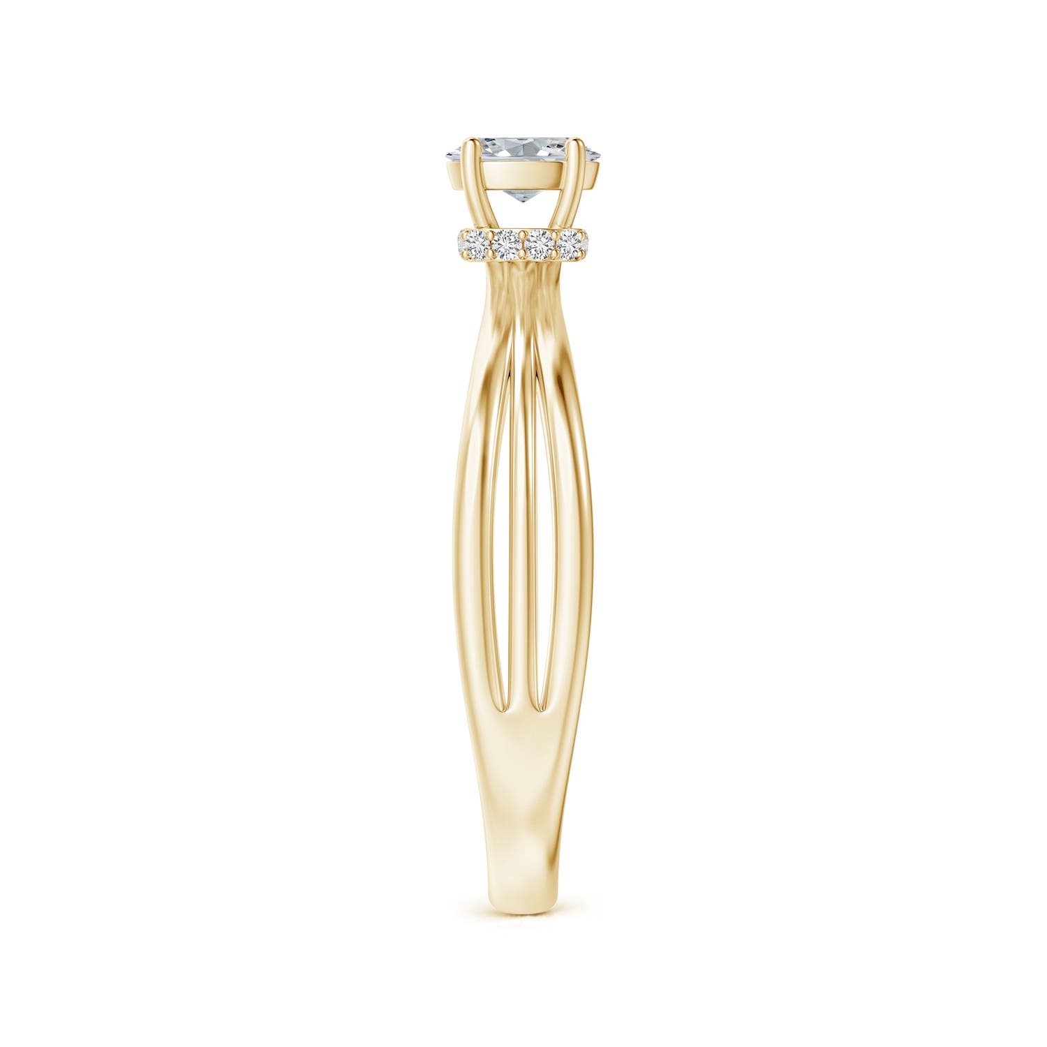 H, SI2 / 0.26 CT / 14 KT Yellow Gold