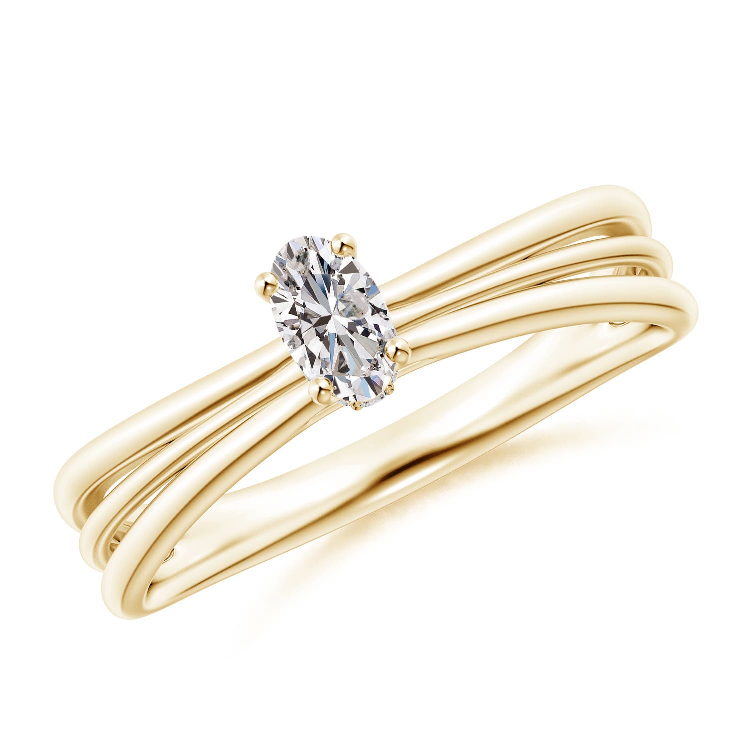 I-J, I1-I2 / 0.26 CT / 14 KT Yellow Gold