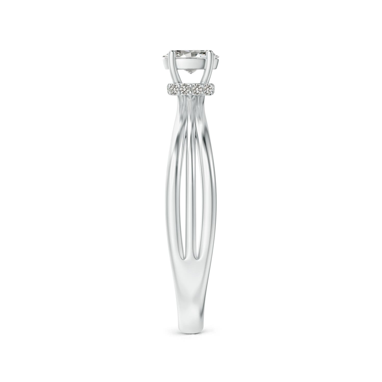 K, I3 / 0.26 CT / 14 KT White Gold